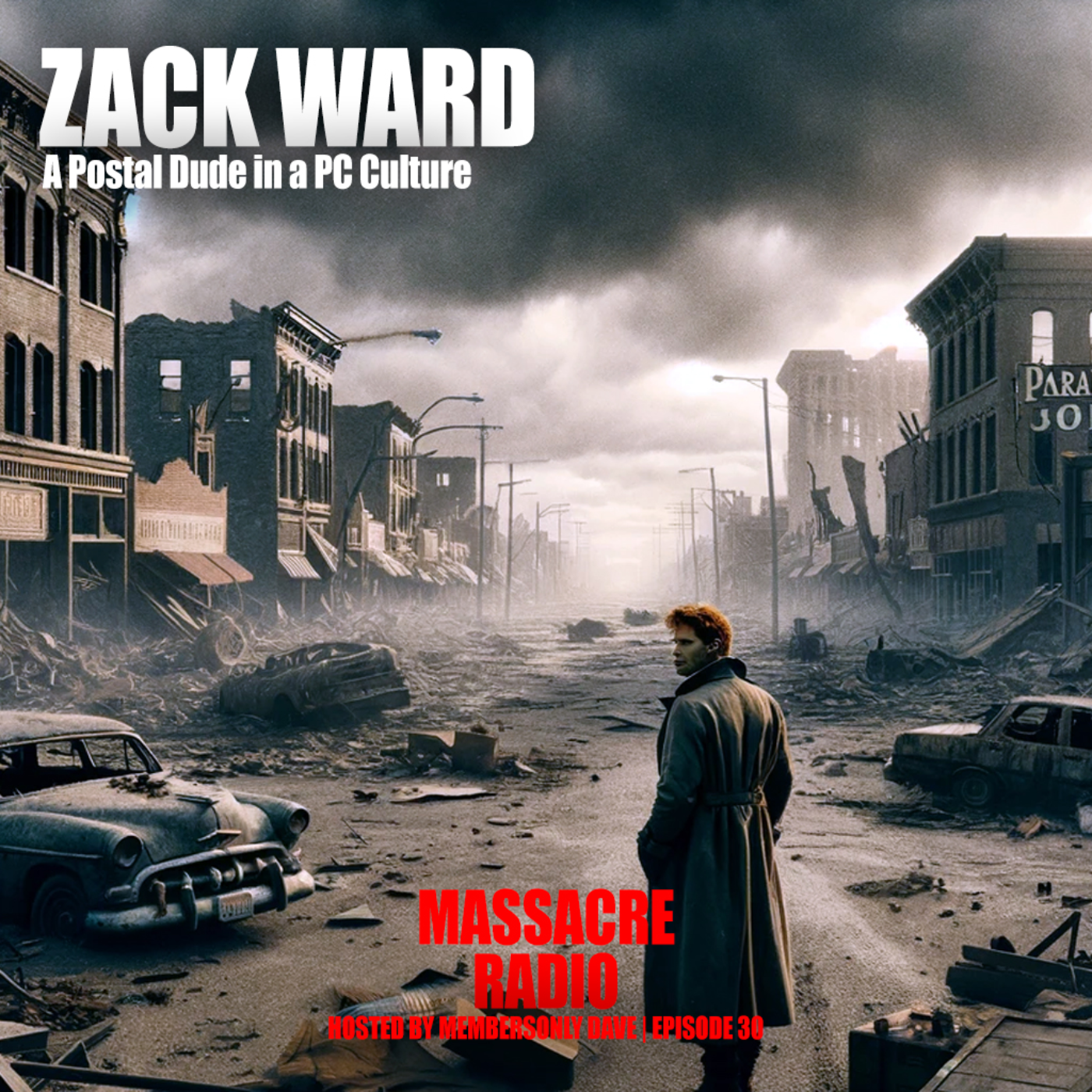 Zack Ward - A Postal Dude in a PC Culture Ep. 30 – Massacre Radio with  Membersonly Dave – Podcast – Podtail