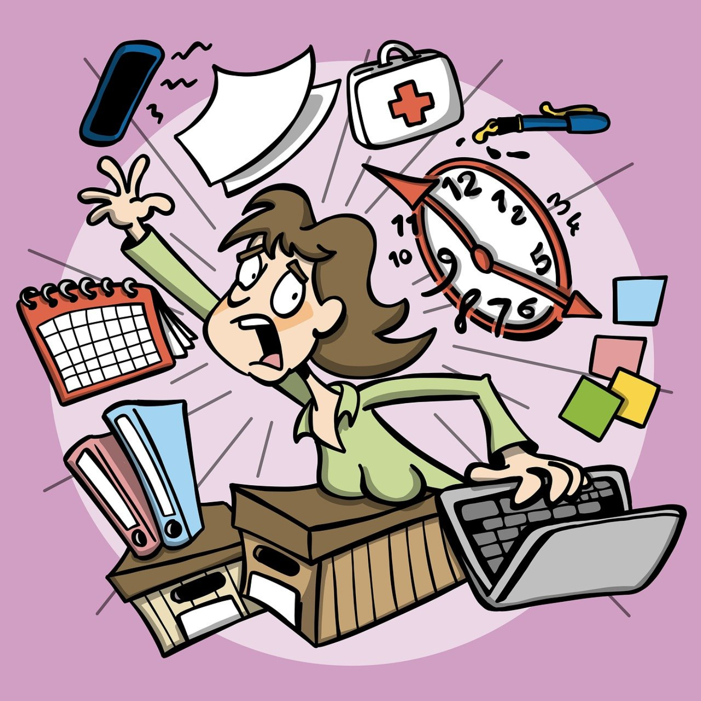 Lesson 5 - Mindful Moments: Stress Management for the Modern Nomad Freelancer episode artwork