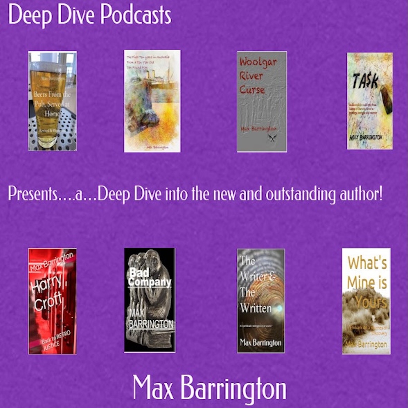 Max Barrington new Australian Author