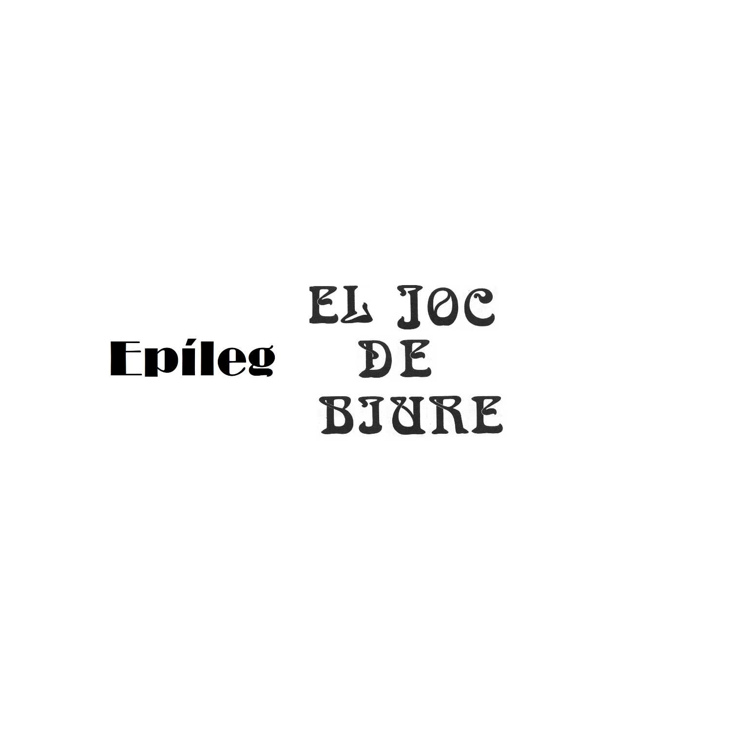 El Joc de Biure