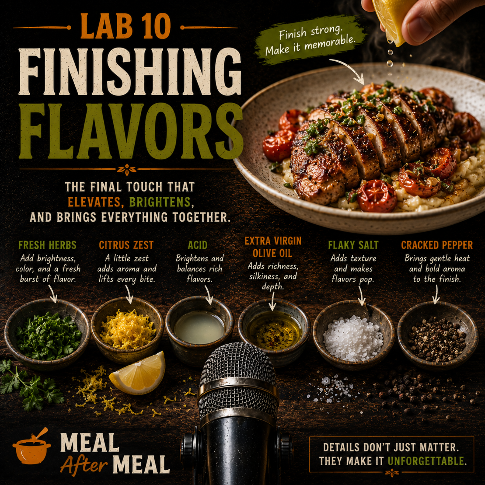 Lab 10: Finishing Flavors 90/10 episode artwork