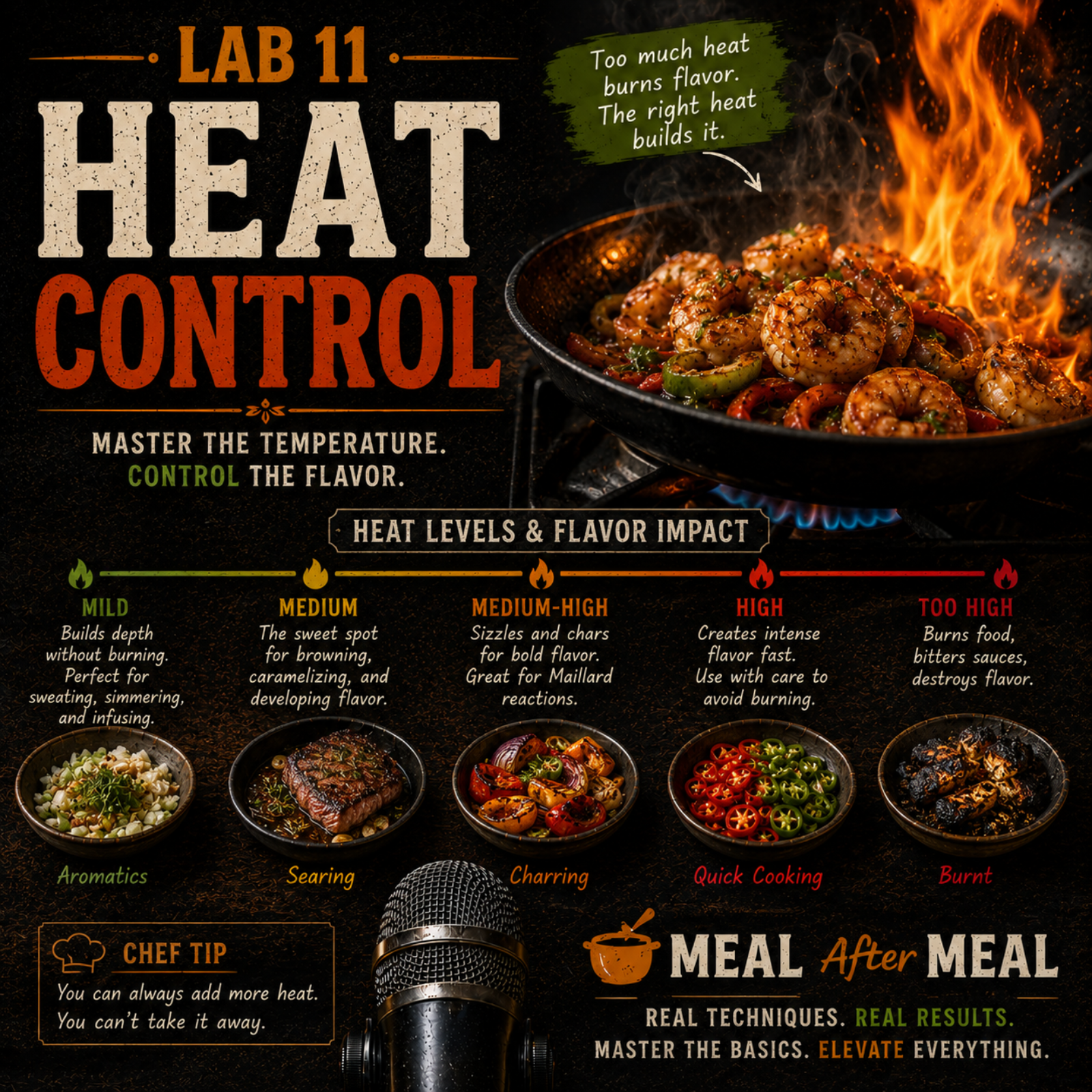 Lab 11: Heat : Master The Temperature, Control the Flavor episode artwork
