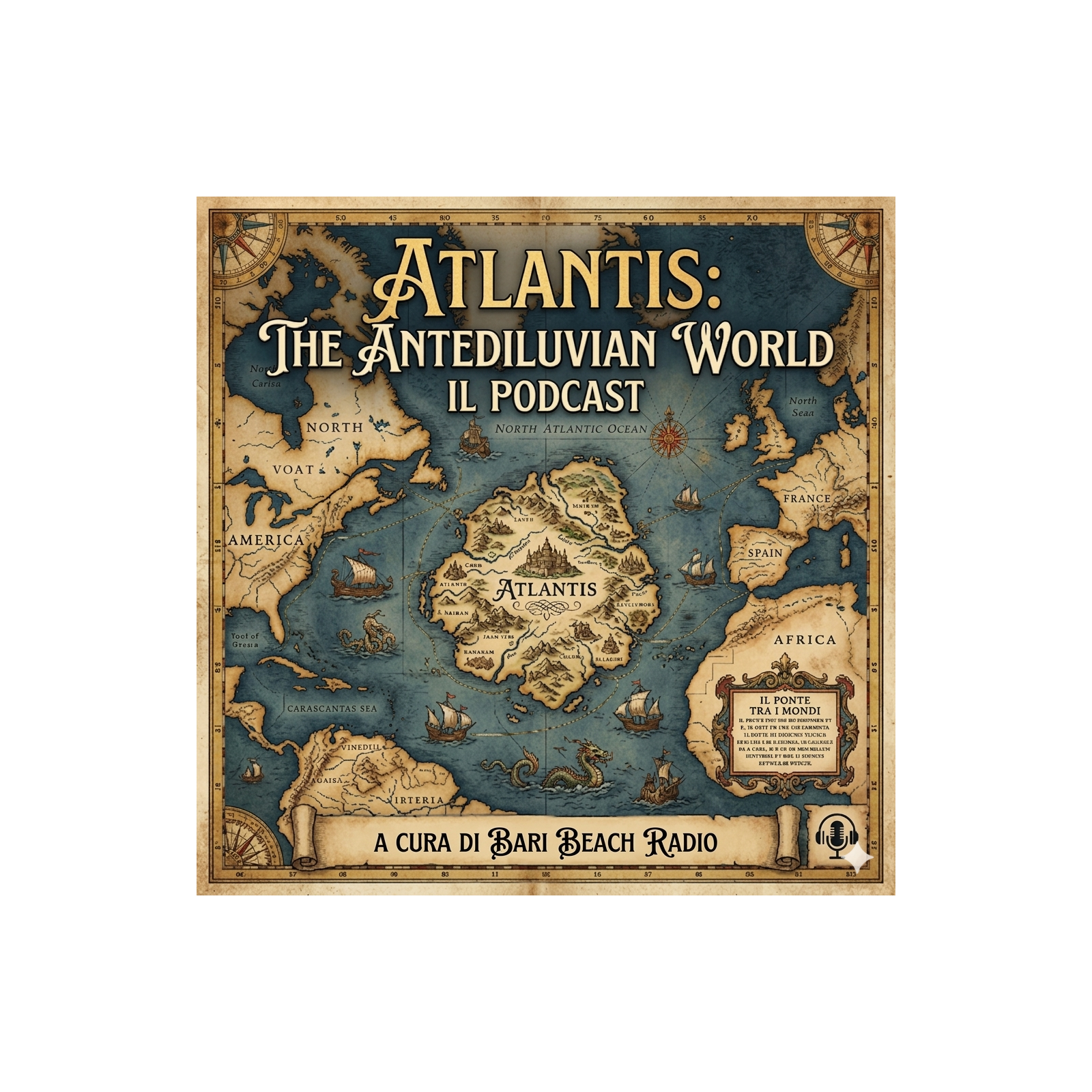 Atlantide: Il Mondo Antediluviano" di Ignatius Donnelly