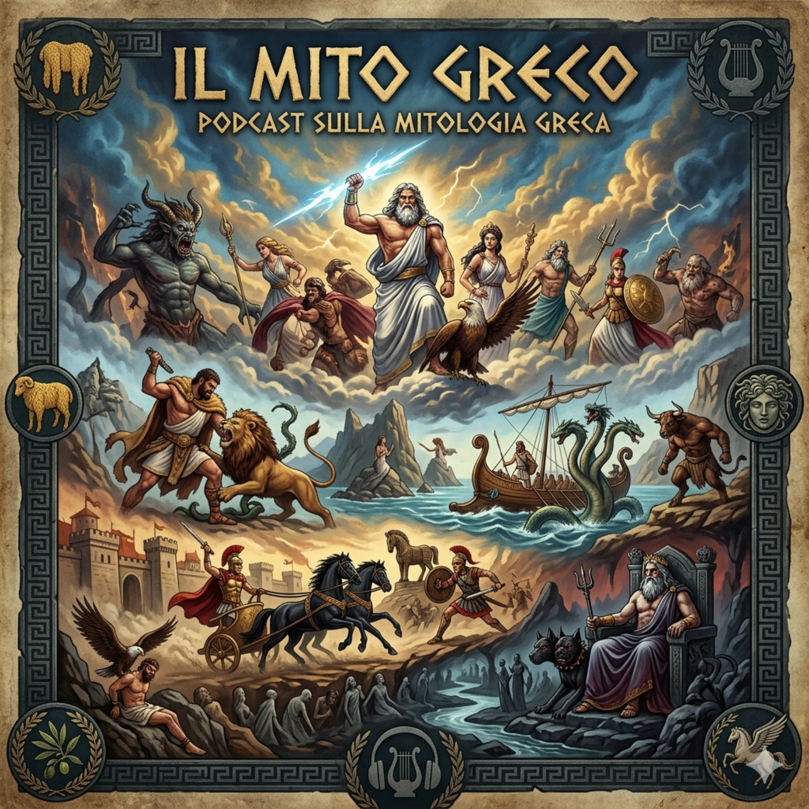 IL MITO GRECO: Dei, Eroi e Mostri - L'umanità imperfetta degli Dei greci