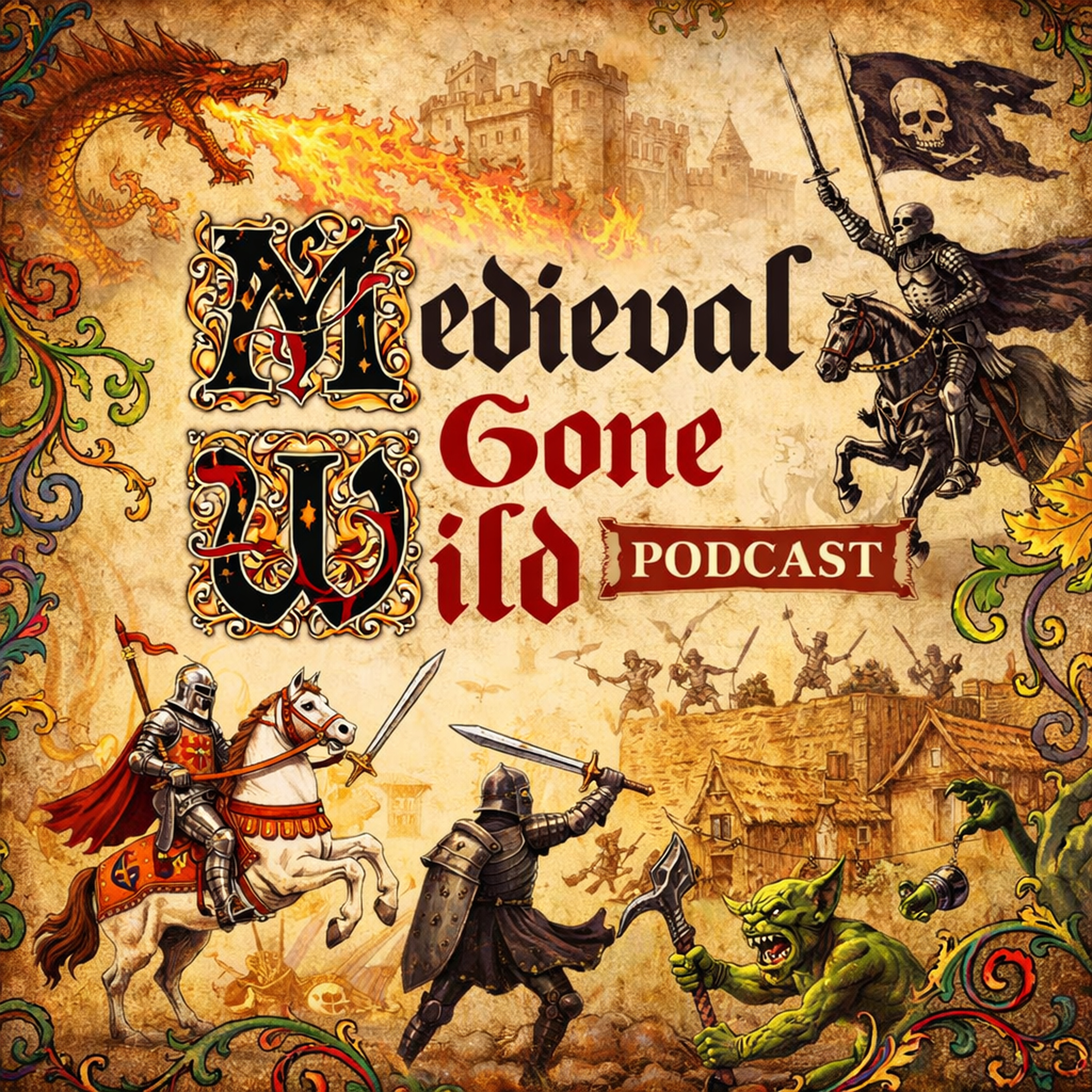 Medieval Gone Wild Podcast podcast artwork