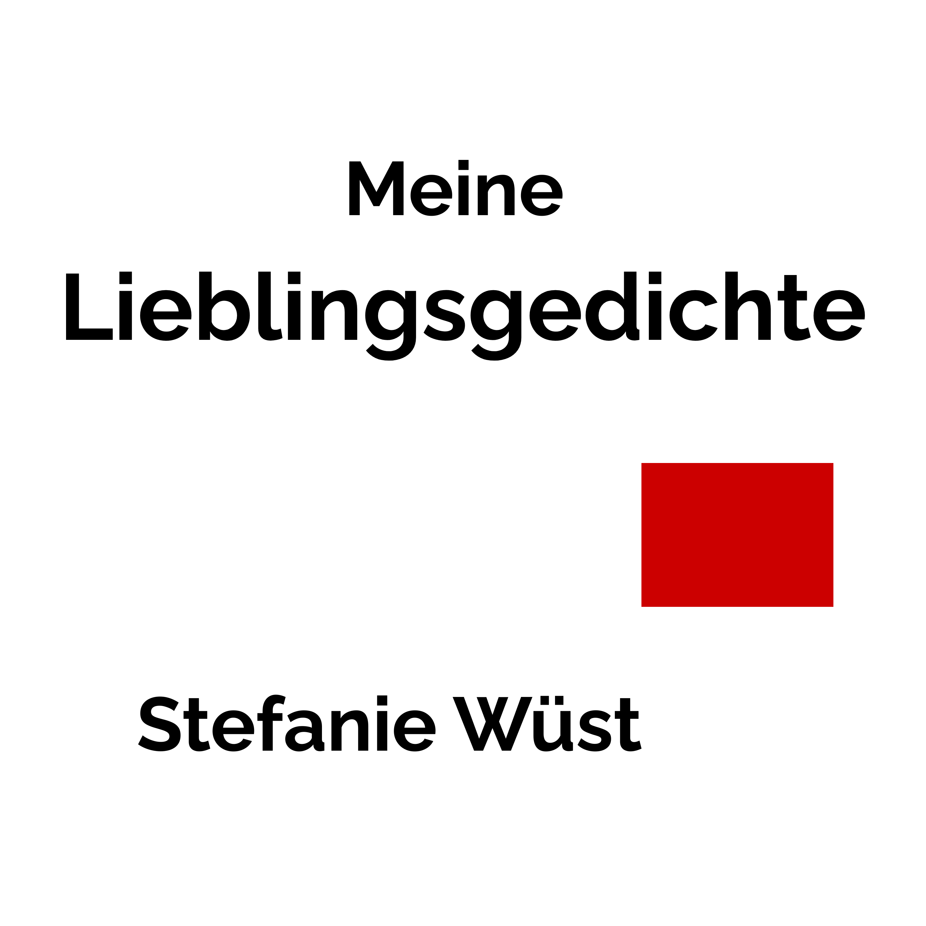 Meine Lieblingsgedichte