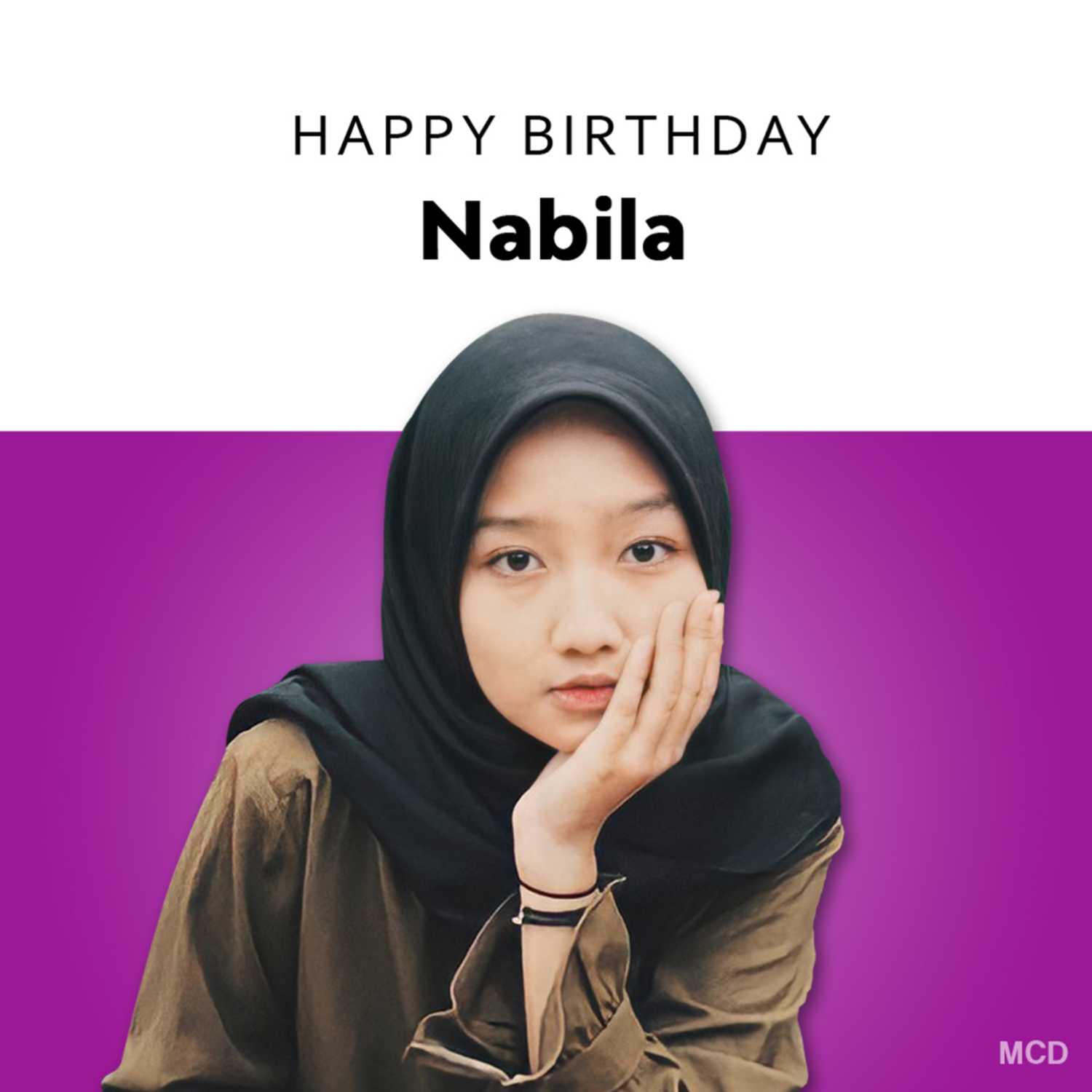 Happy Sweet Seventeen Nabila !