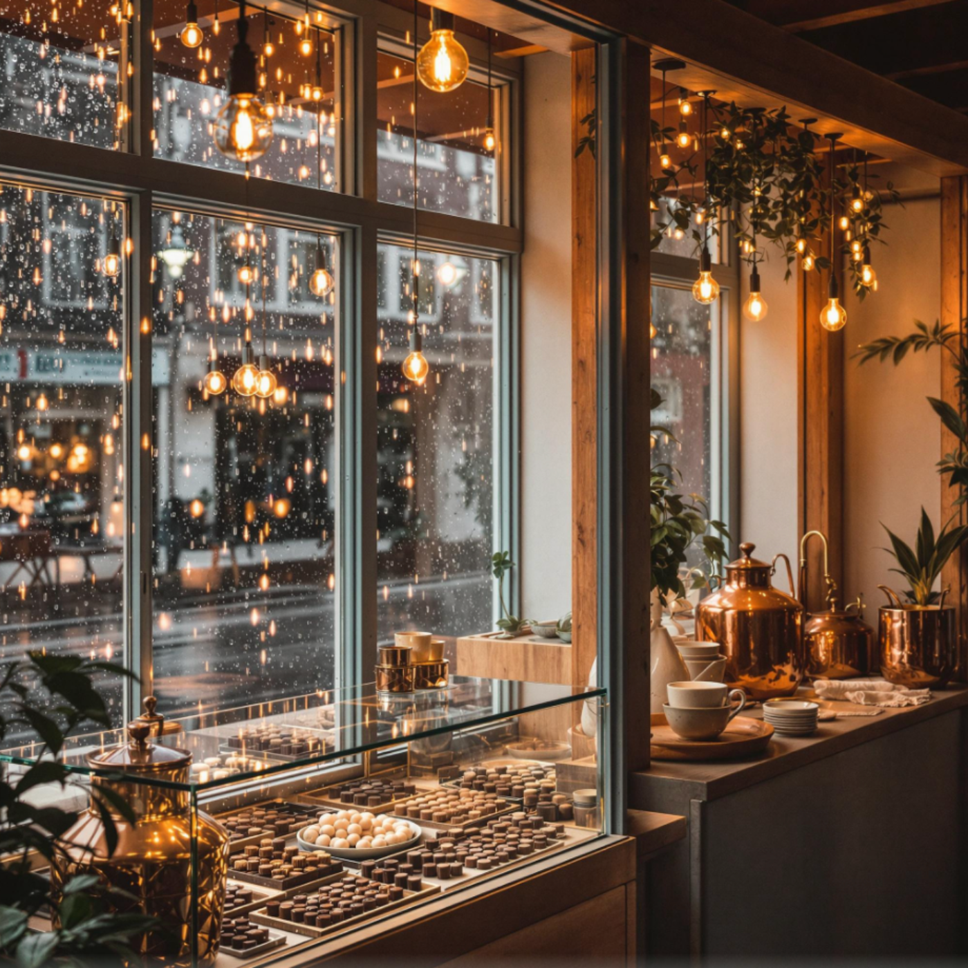 Slow Sleep Story | A Cozy Evening at the Brussels Chocolate Café episode artwork