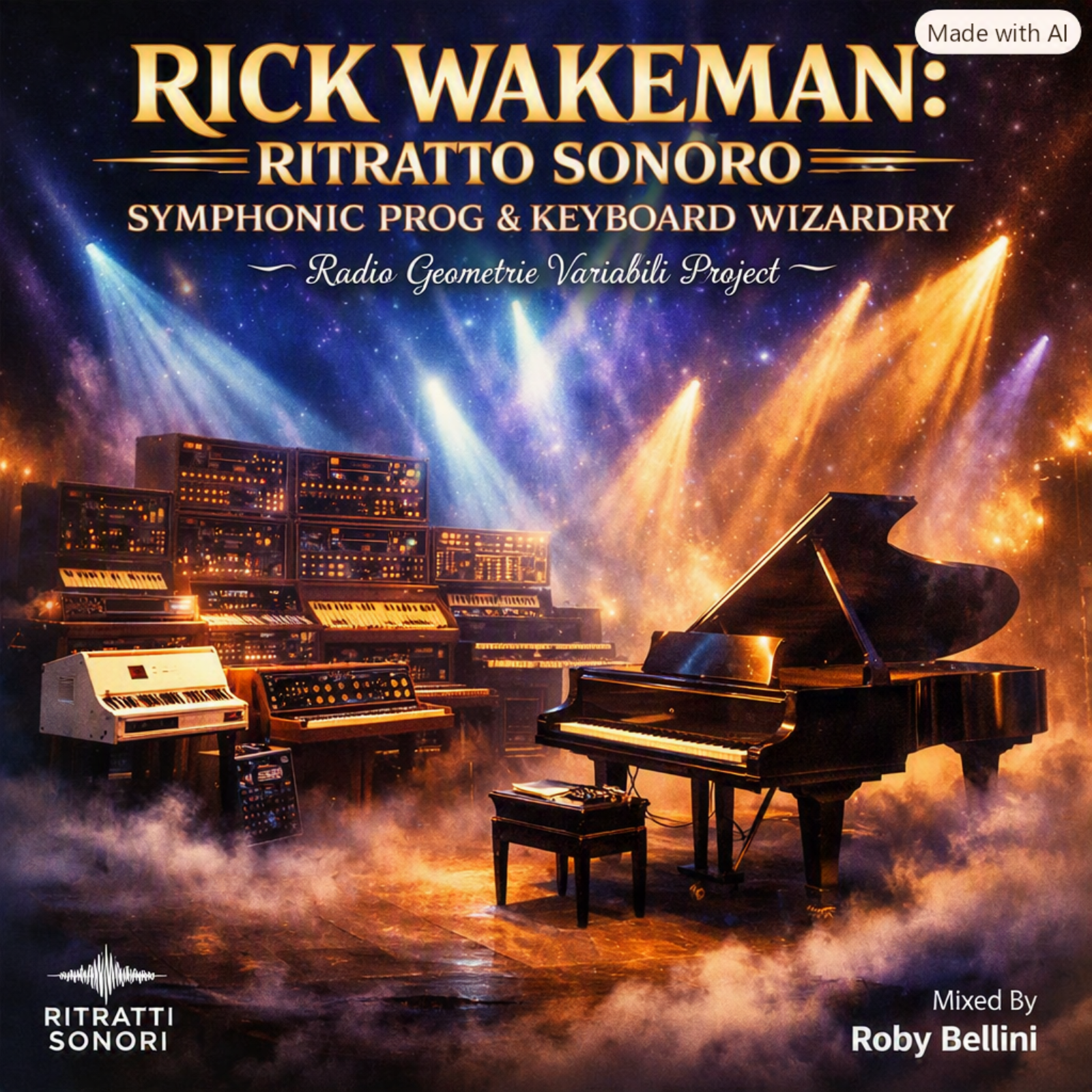 Rick Wakeman: Ritratto Sonoro — Symphonic Prog & Keyboard Wizardry Radio Geometrie Variabili Project episode artwork