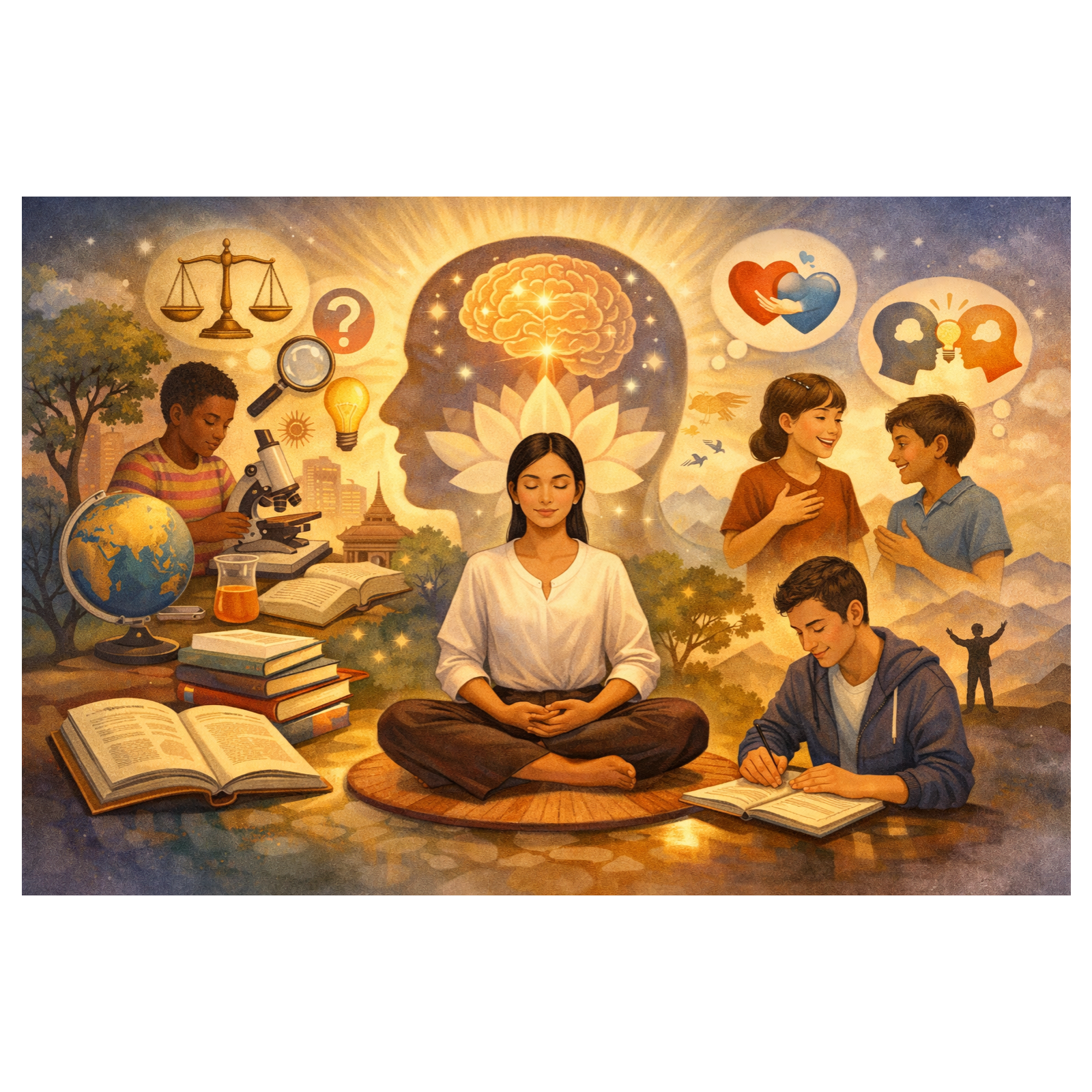 Mental education for the world cover art