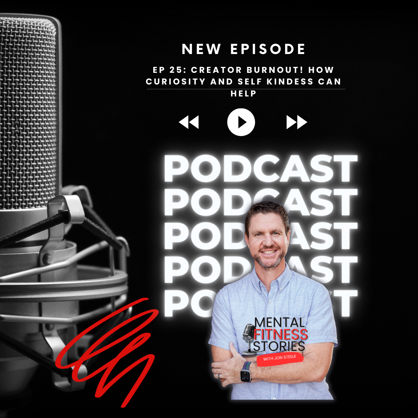 Beating Podcast Burnout: How Curiosity & Self-Kindness Fuel Recovery episode artwork