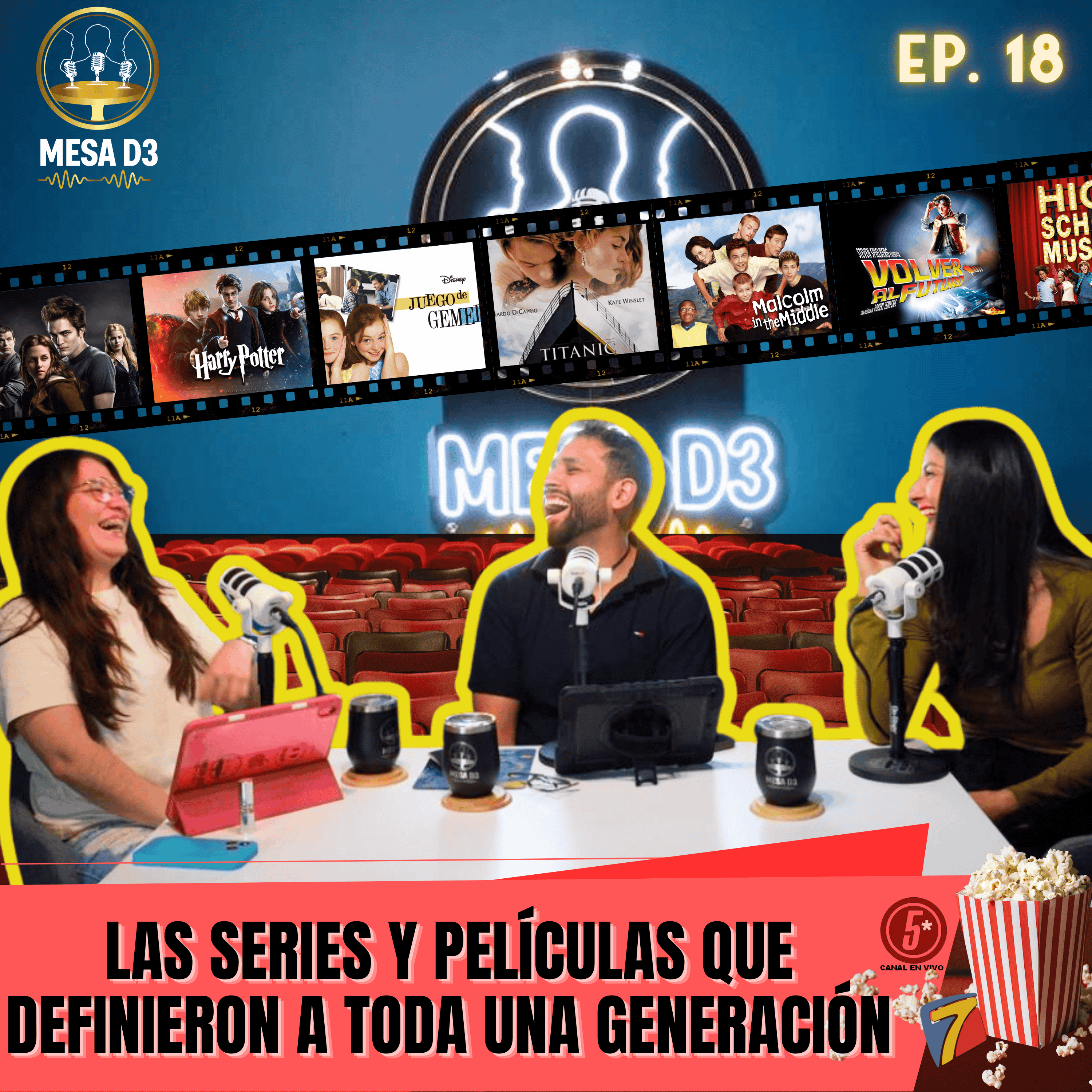 EP18 - Las series y peliculas que definieron a toda una generación episode artwork