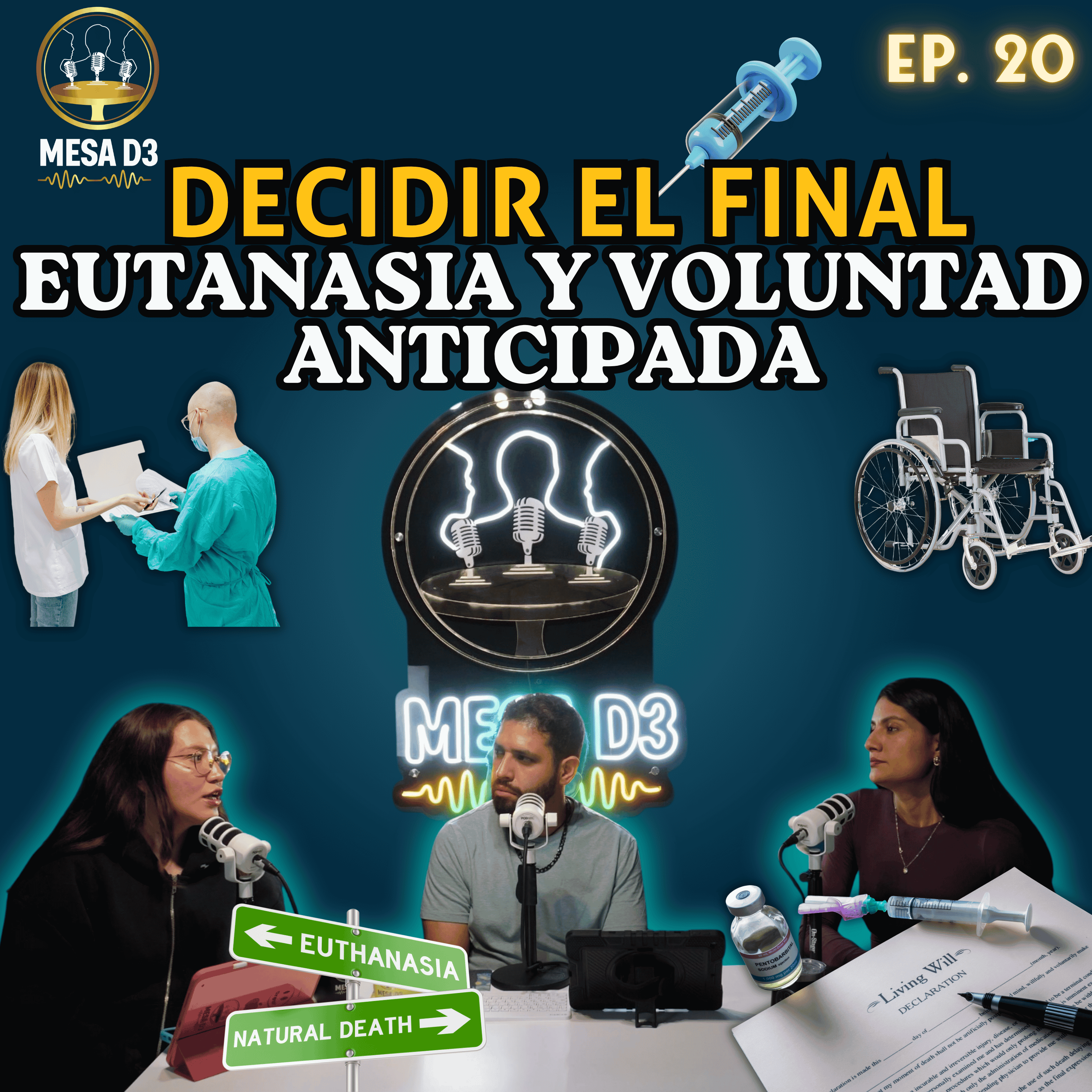 EP20 – Decidir el final: eutanasia y voluntad anticipada episode artwork