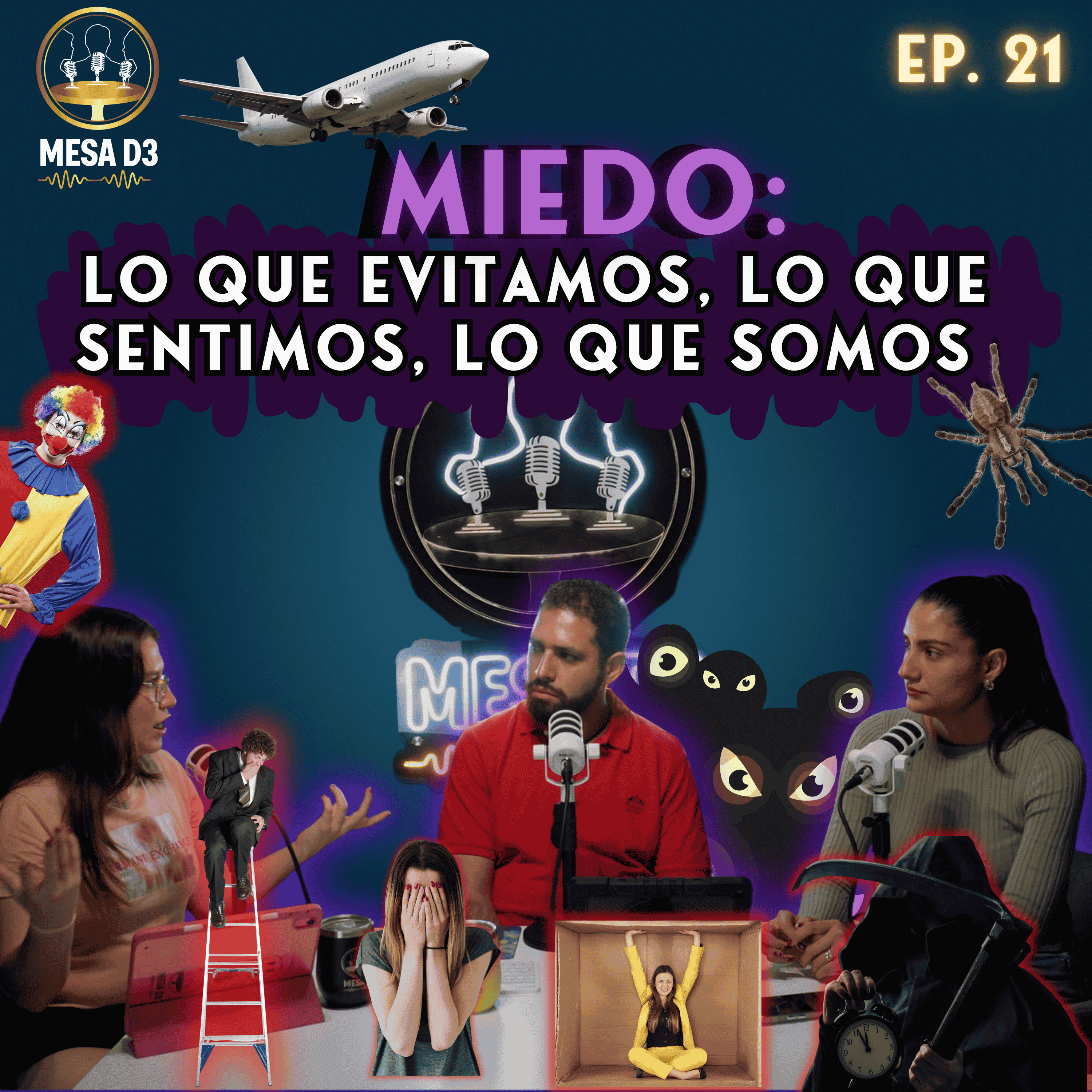 EP21 - Miedo: lo que evitamos, lo que sentimos, lo que somos episode artwork