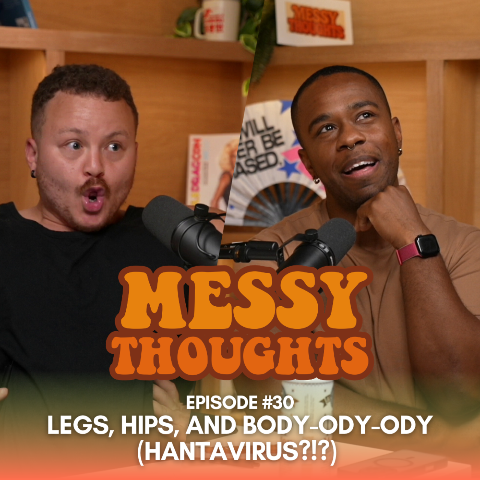 "Legs, Hips, and Body-Ody-Ody (Hantavirus?!?)" - Messy Thoughts 30 episode artwork