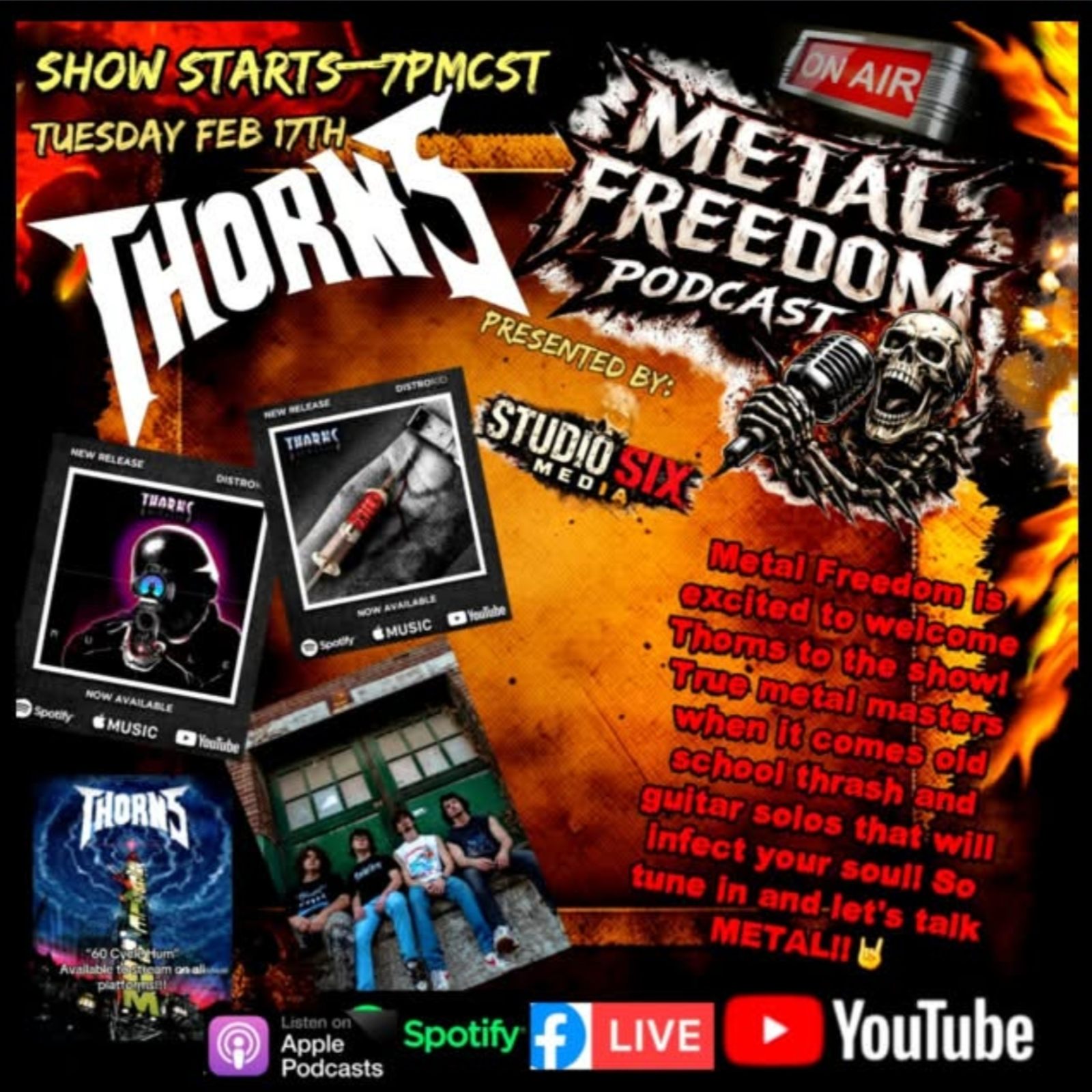 Metal Freedom ep.2 Thorns  episode artwork