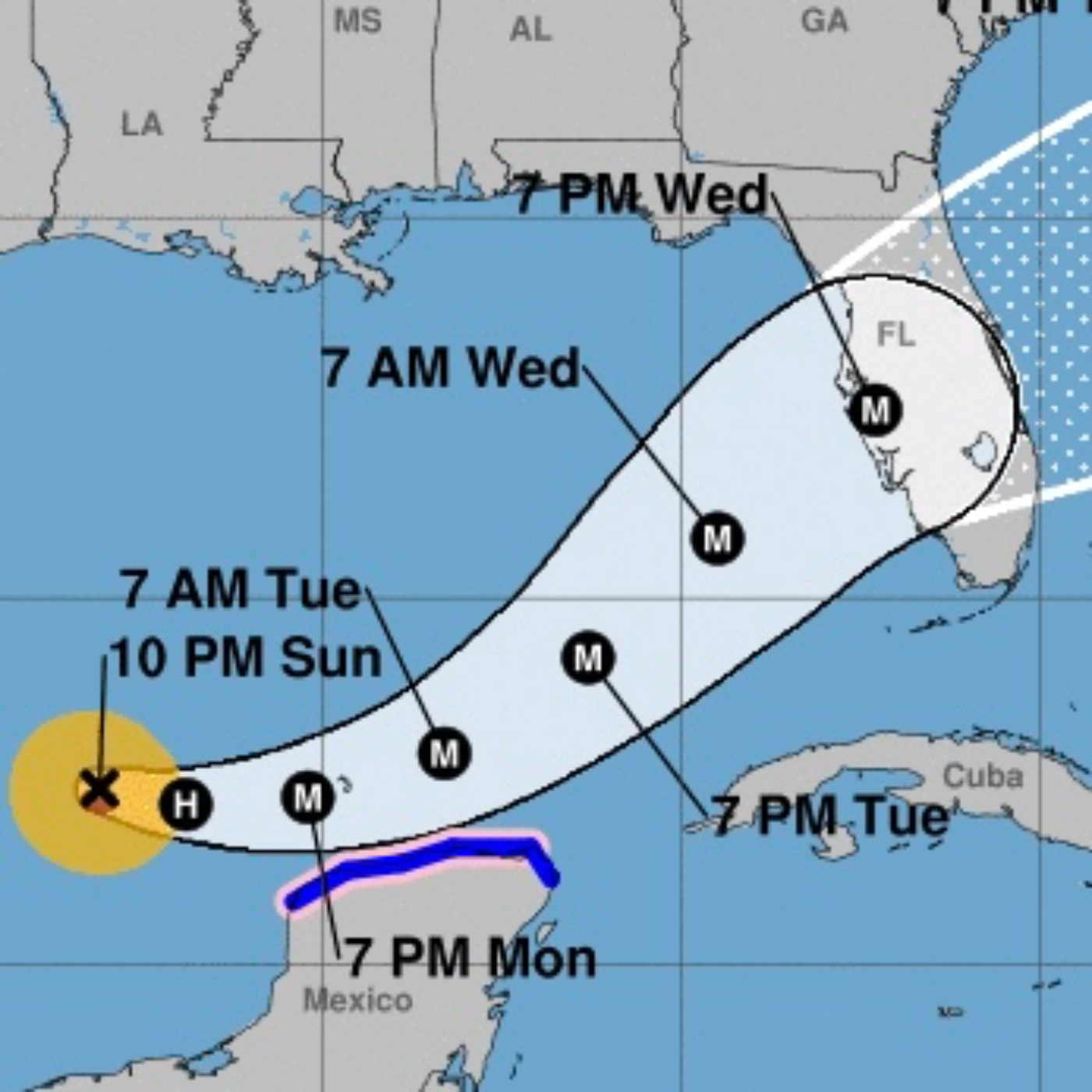 Hurricane Milton - 145 MPH Winds Forecast - Florida Peninsula on Alert