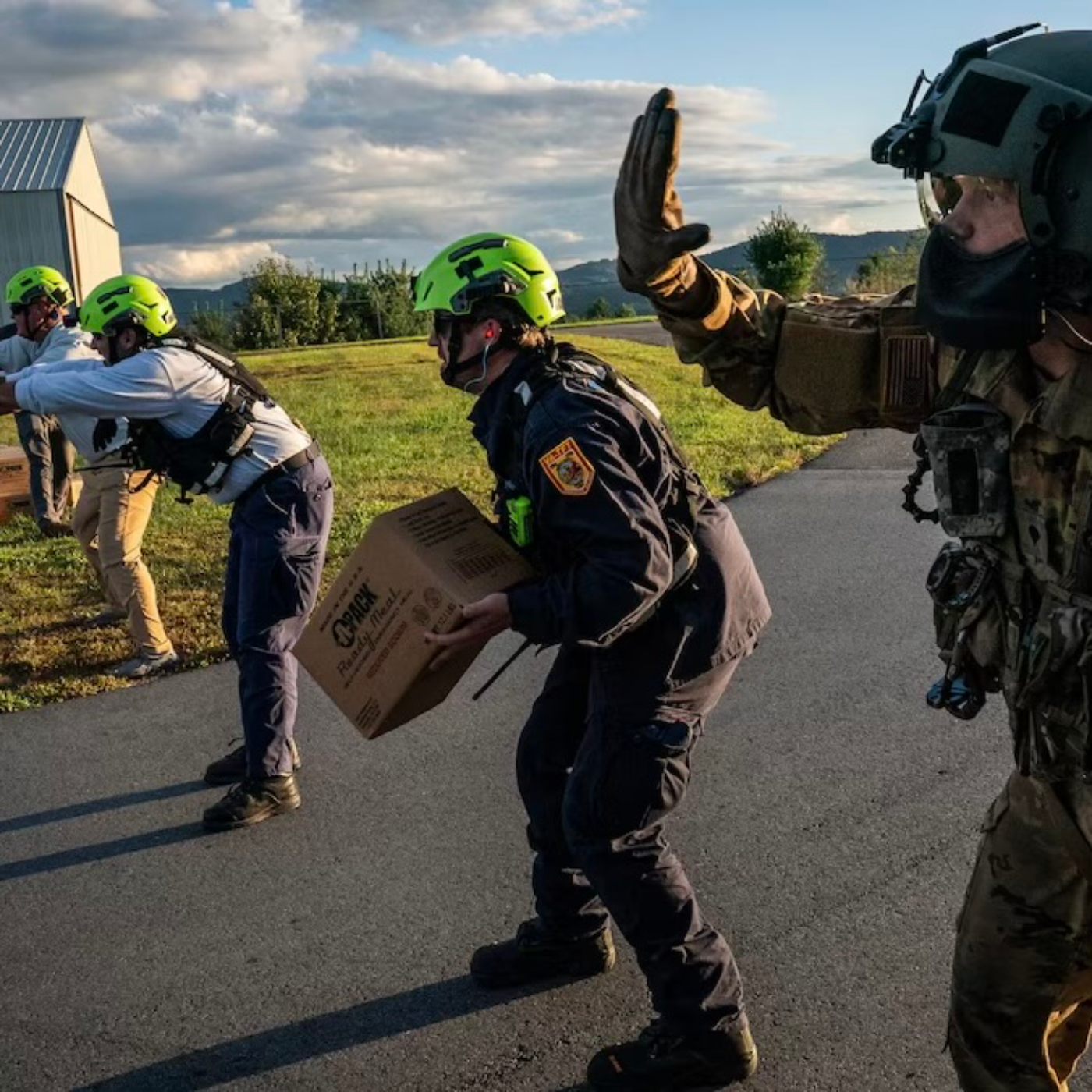 Armed Militia Threatens Hurricane Helene Relief Workers in North Carolina Hampering Efforts