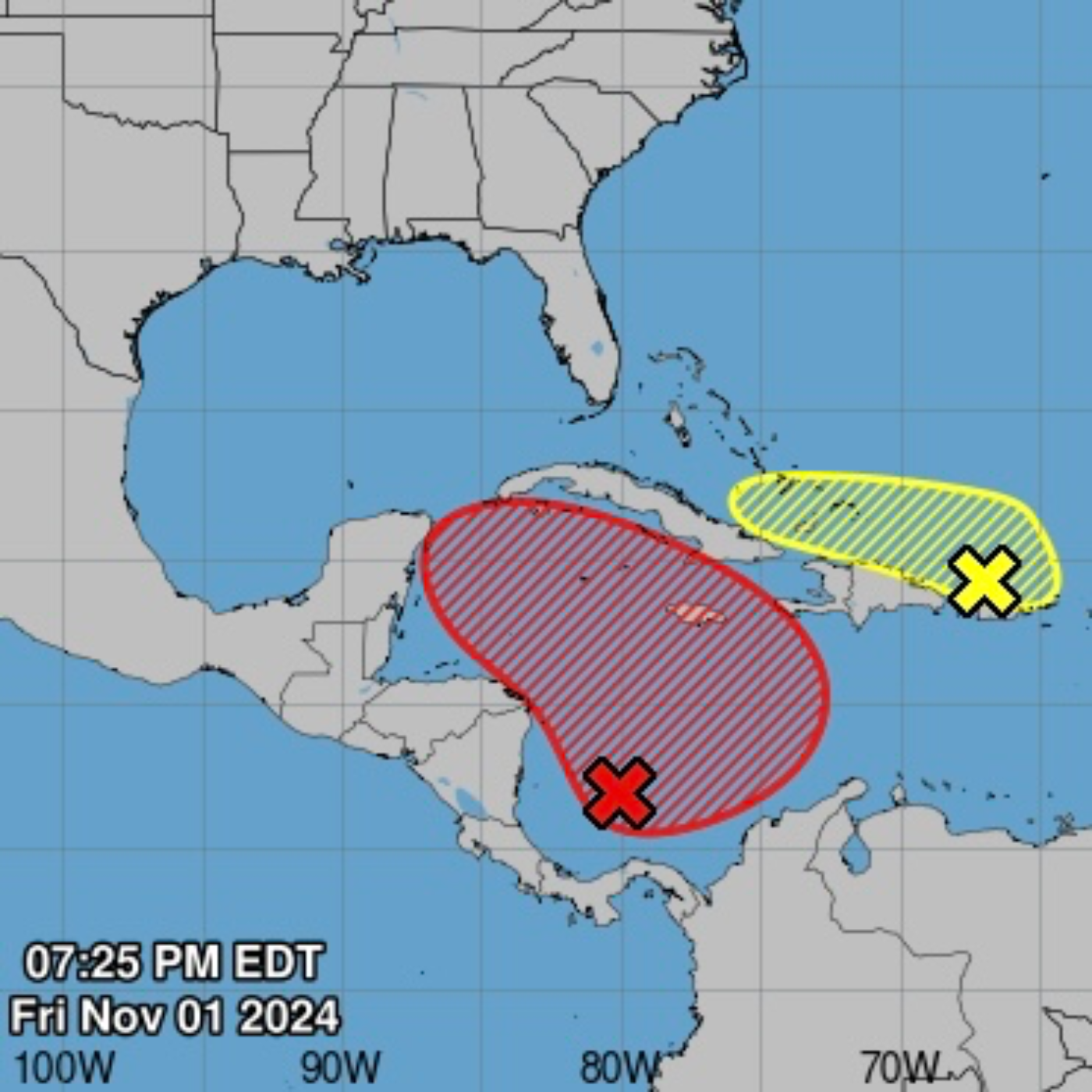 National Hurricane Center Monitoring Possible Development for November Tropical Systems