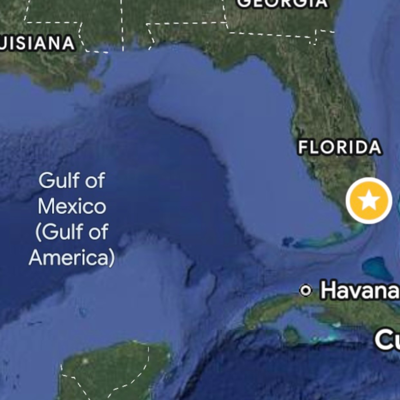 Florida Follows Trump: Changes Name of Gulf of Mexico to Display American Exceptionalism
