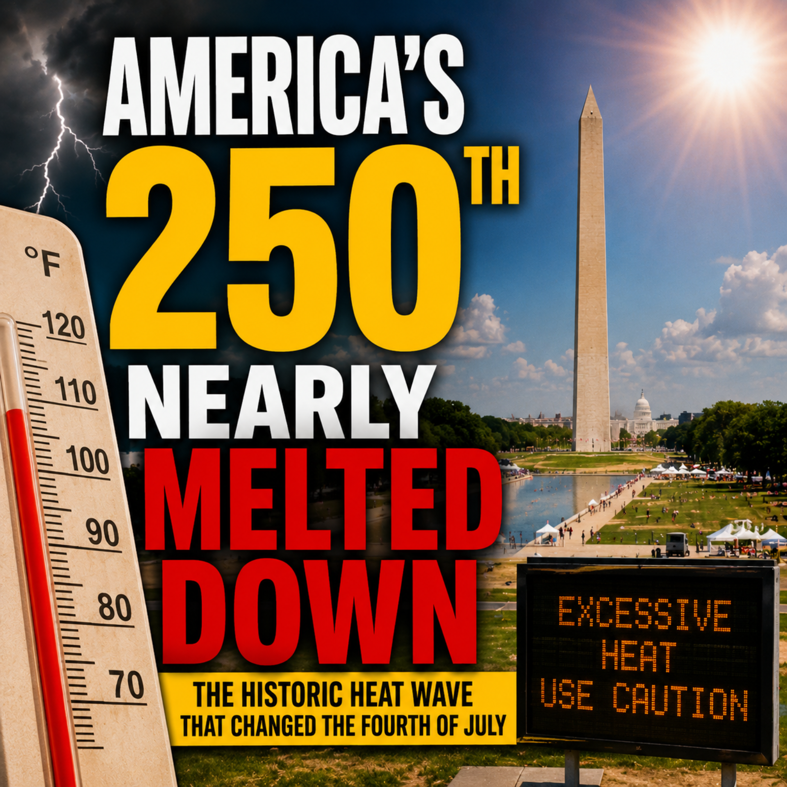 America’s 250th Nearly Melted Down: The Historic Heat Wave That Changed the Fourth of July episode artwork