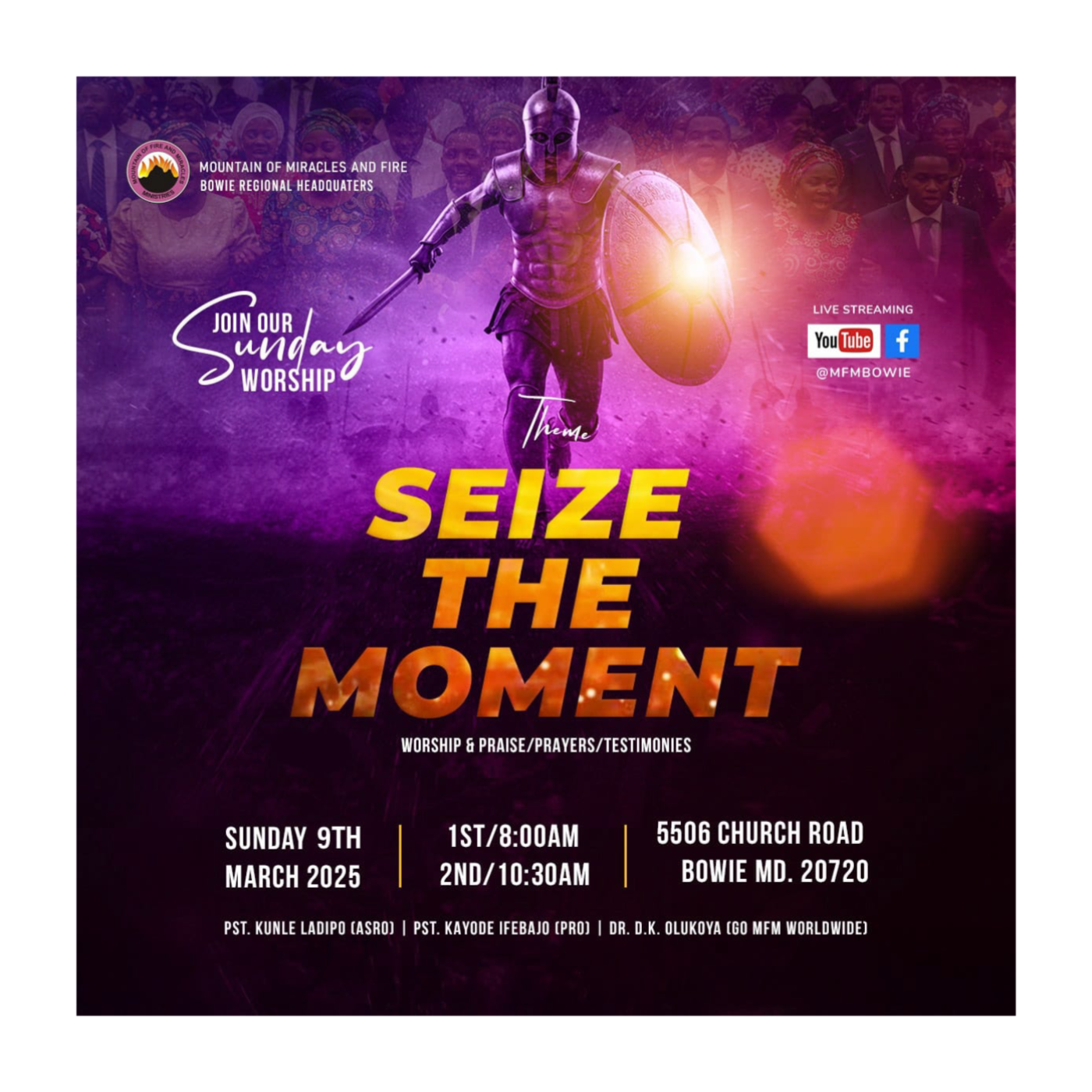 MFM BOWIE SUNDAY SERVICE 