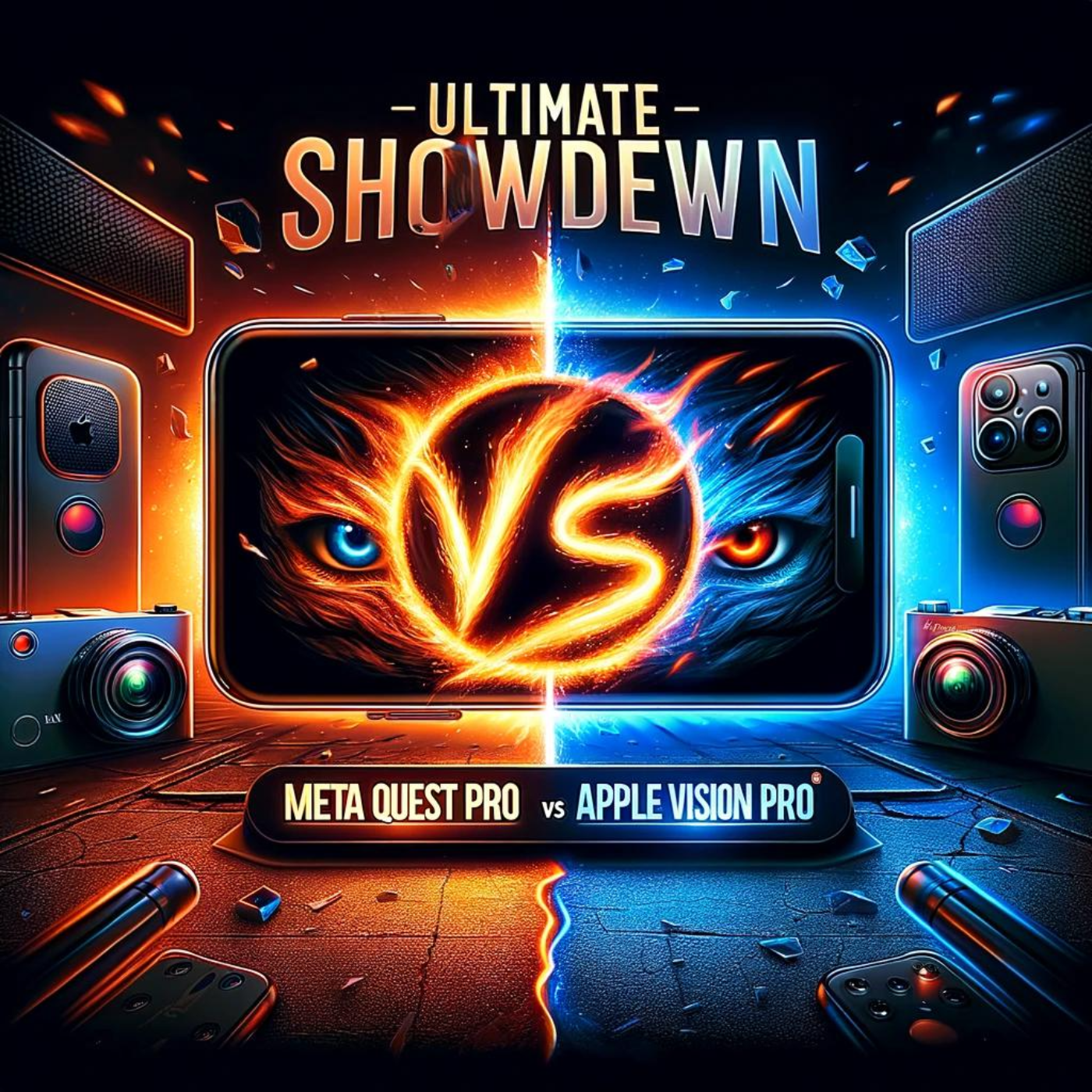 ULTIMATE SHOWDOWN: Meta Quest Pro vs Apple Vision Pro - Who Reigns Supreme? 🥊💥