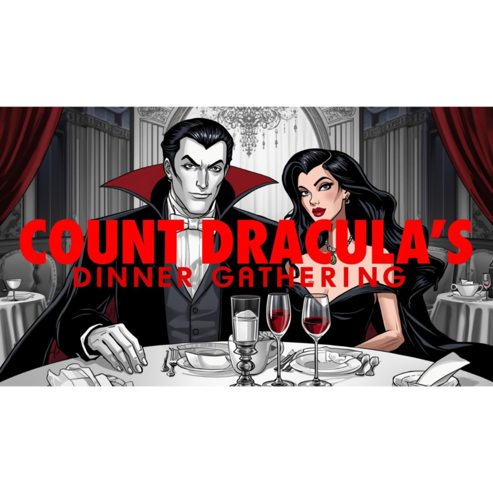FICTION | Count Dracula's Cocktail Party | Cozy Halloween Tales 