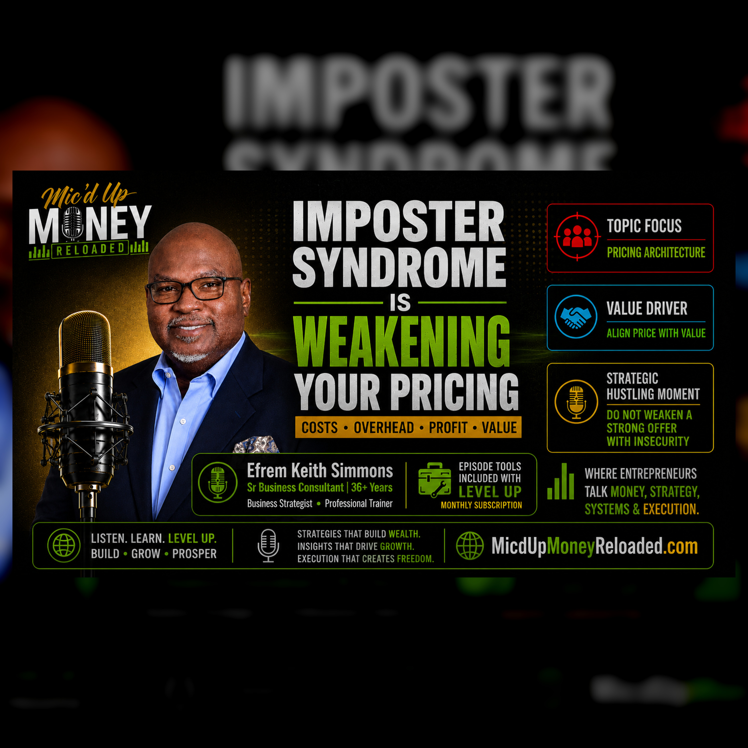 Imposter Syndrome is Weakening Your Pricing episode artwork