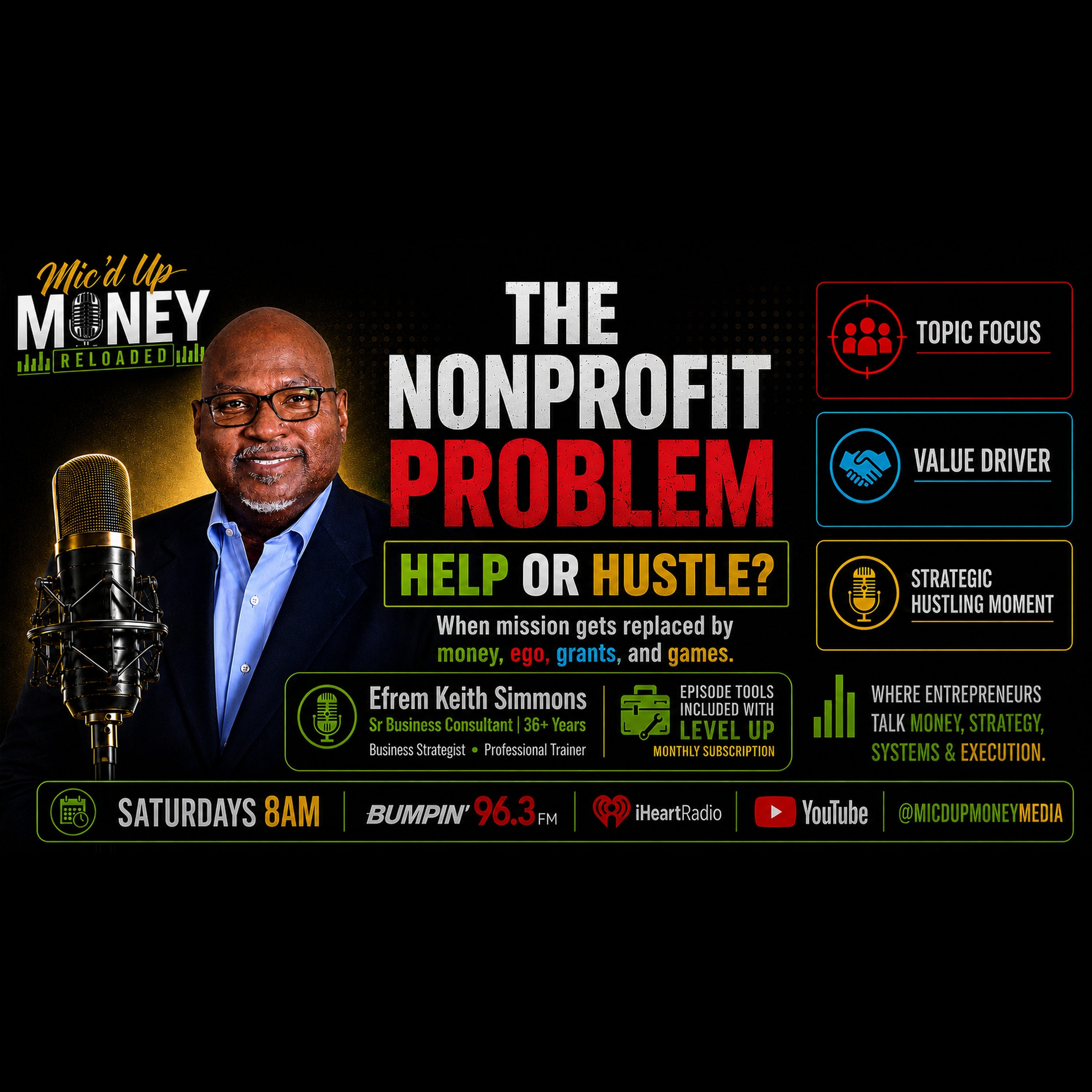 The Nonprofit Problem - Help or Hustle? When Mission Gets Replaced by Money episode artwork