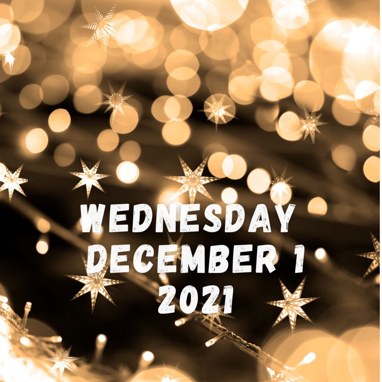 Today's Outgoing Phone Message: Wednesday, December 1, 2021