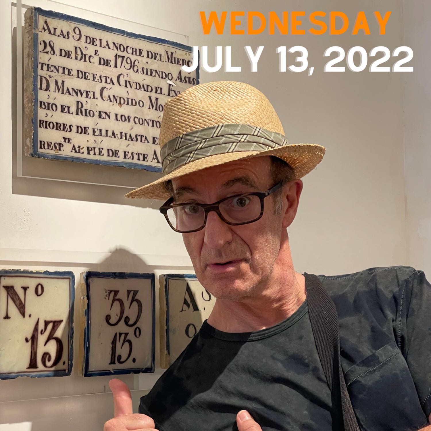 Inspiration and Sometimes a Song:  Wednesday, July 13, 2022