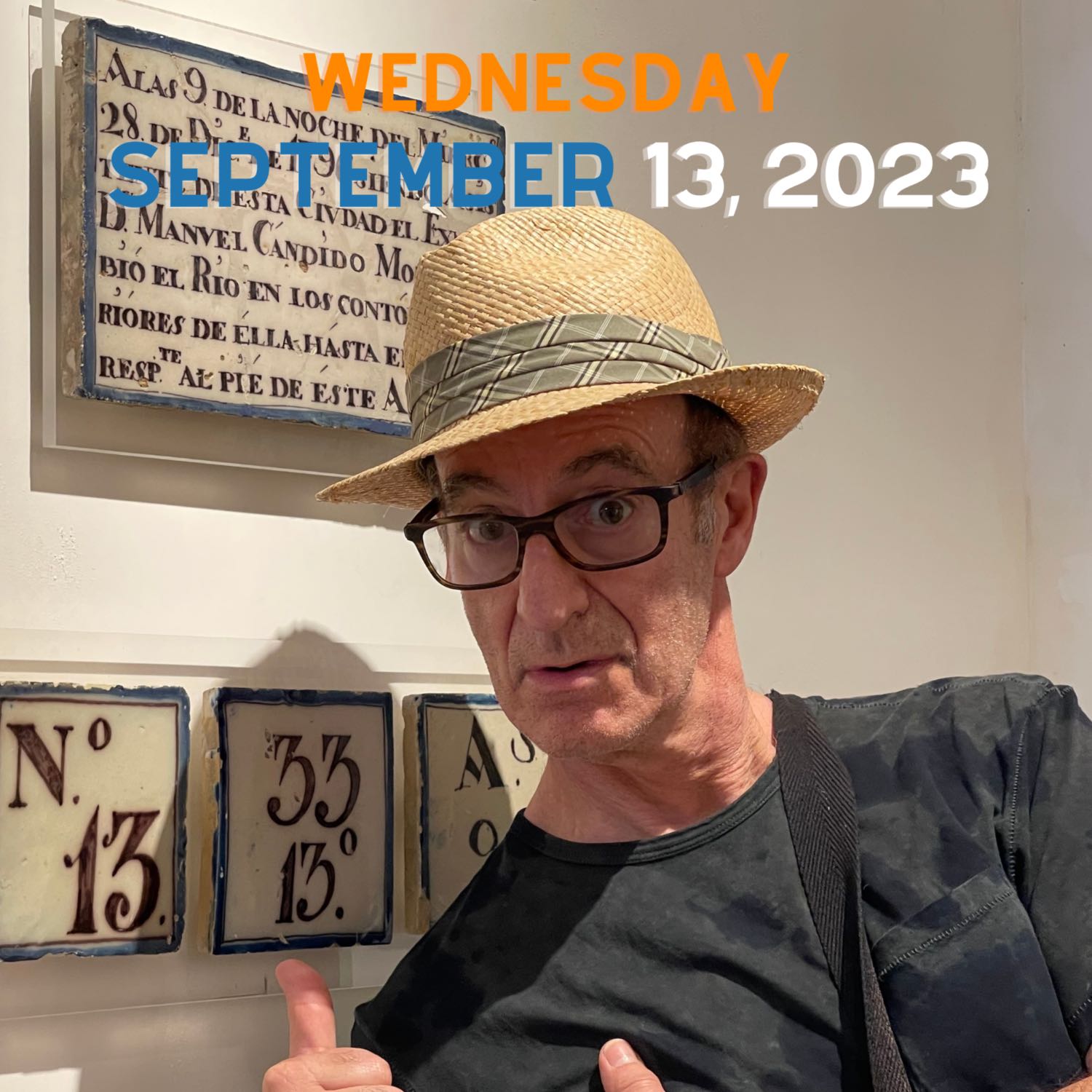 Inspiration and sometimes a song: Wednesday, September 13, 2023