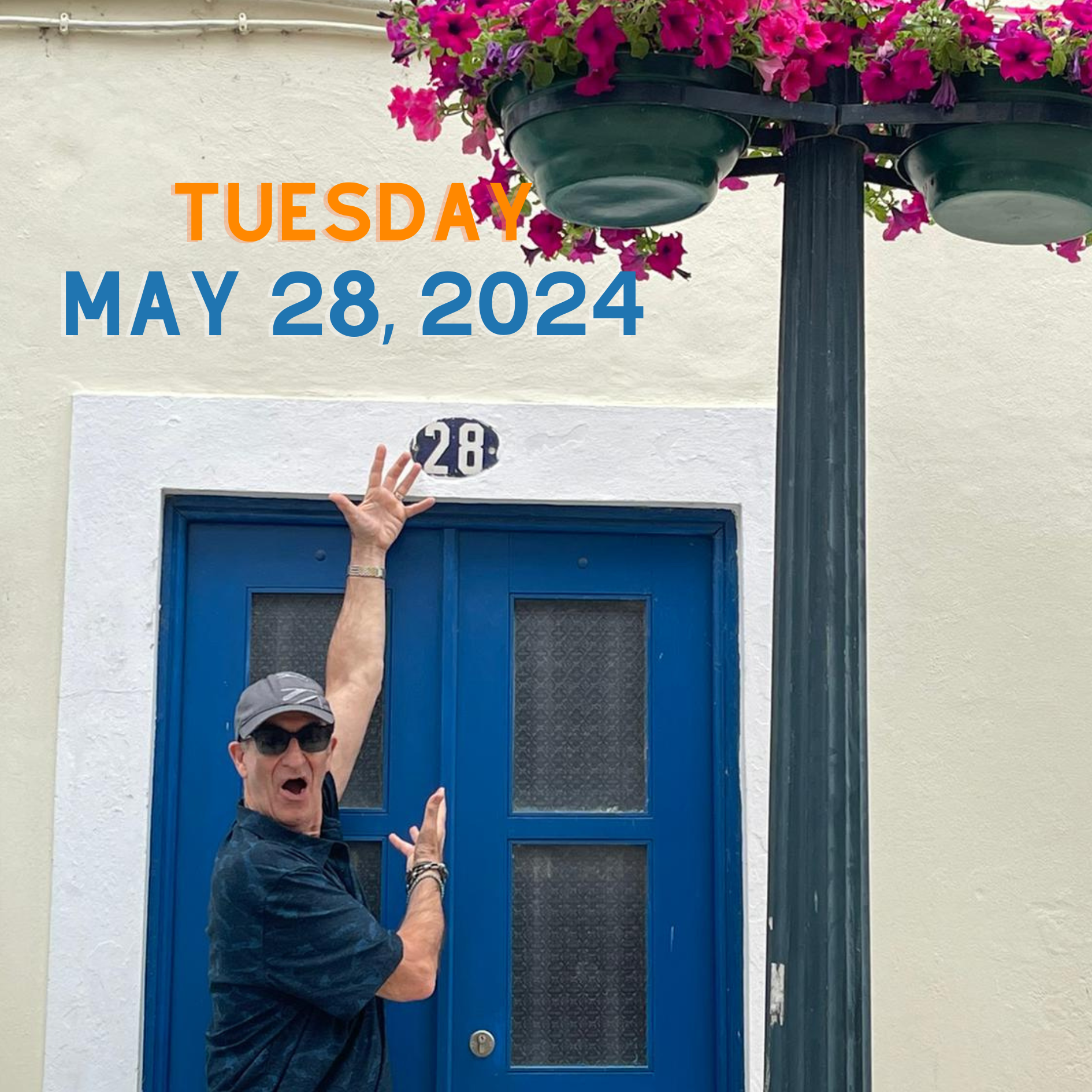 Don't wait for things to you: Tuesday, May 28, 2024