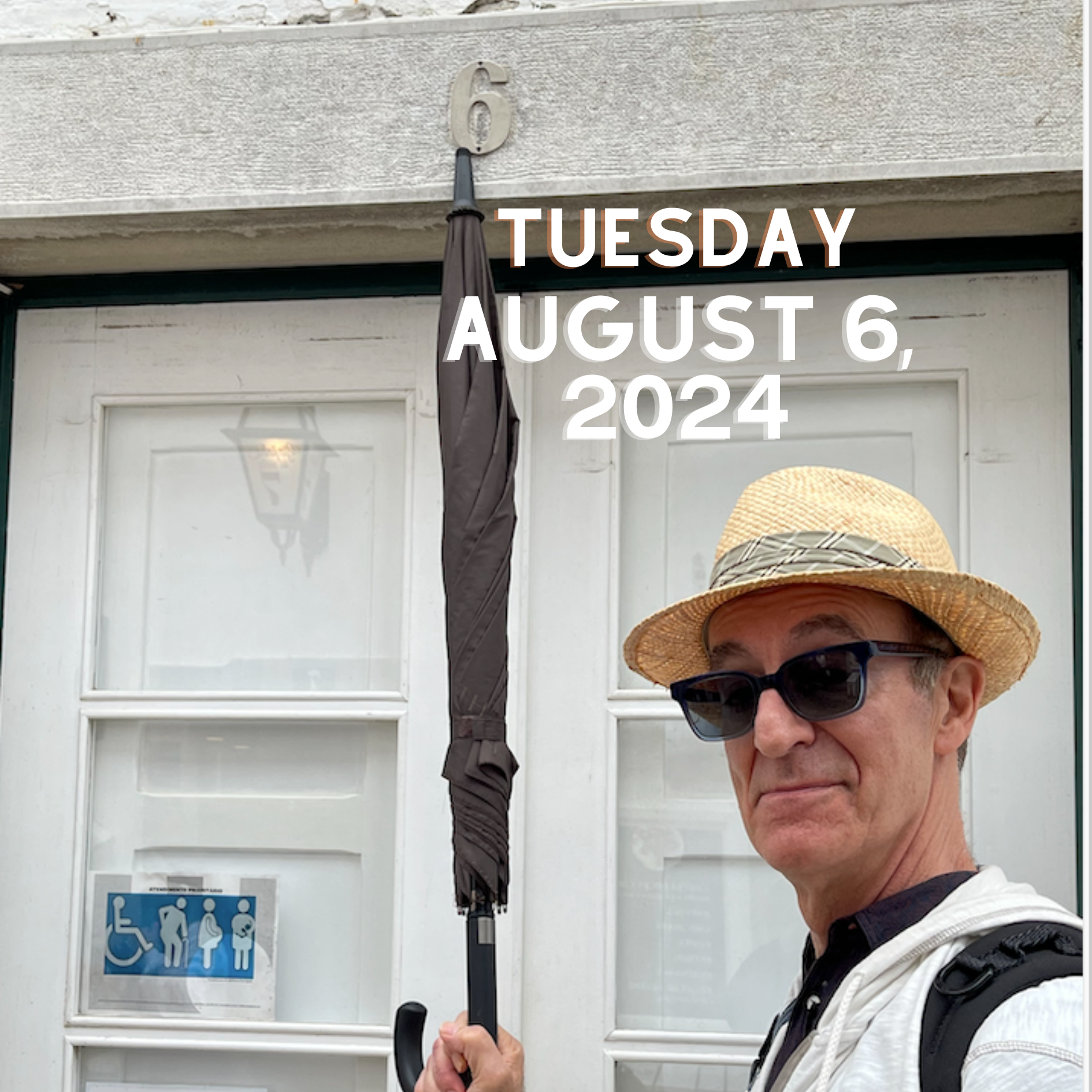 Don't hold back today!: Tuesday, August 6, 2024