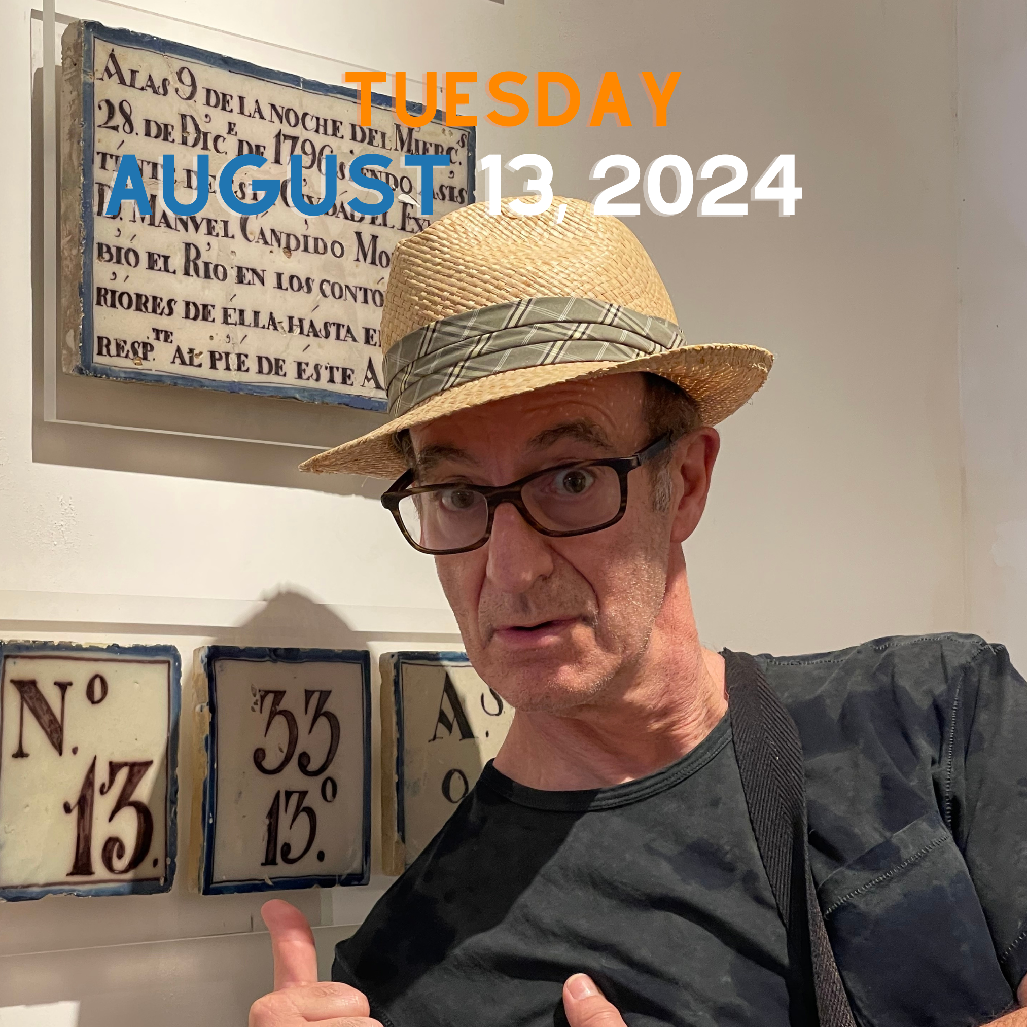 Aim for the high mark today!: Tuesday, August 13, 2024