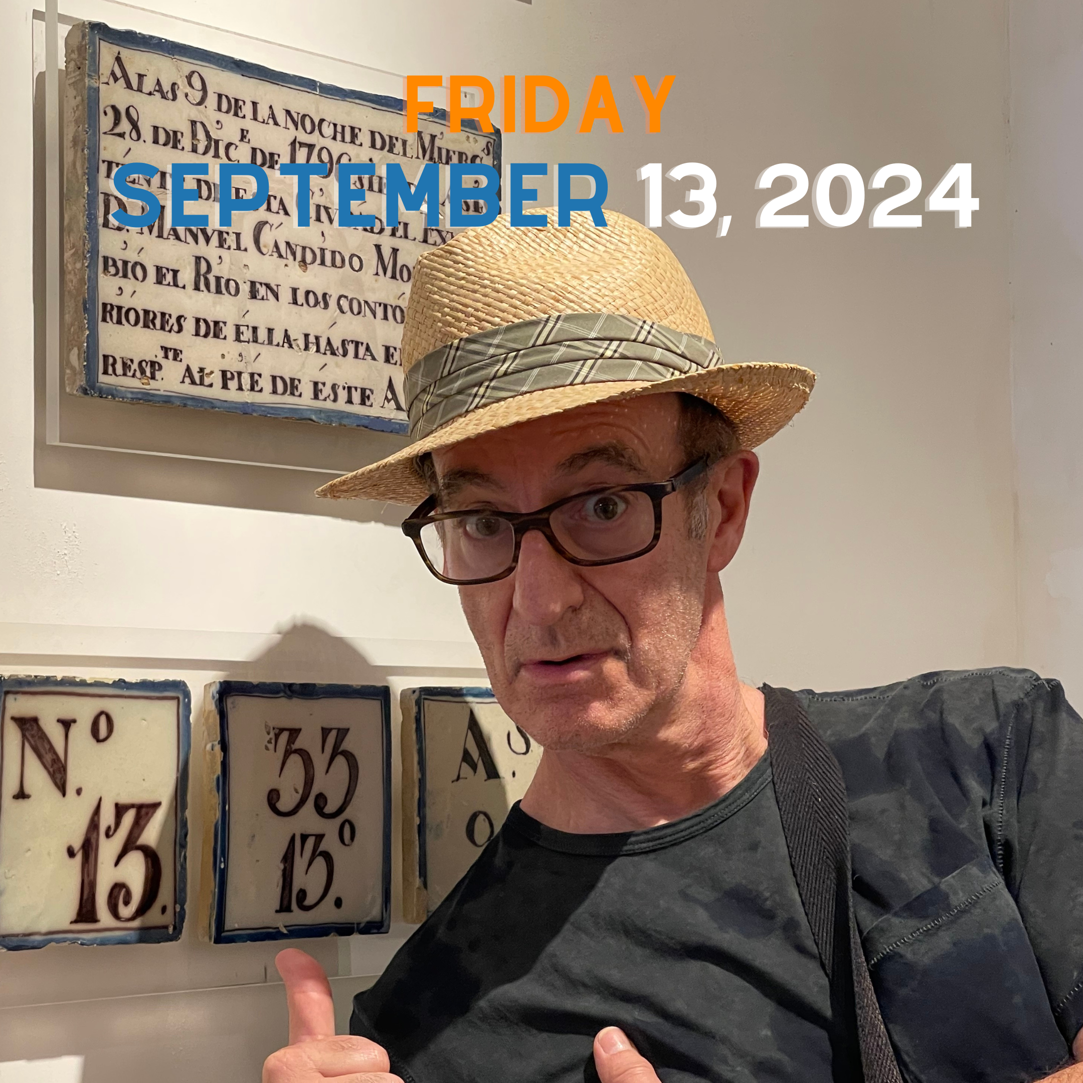 Go somewhere new today!: Friday, September 13, 2024