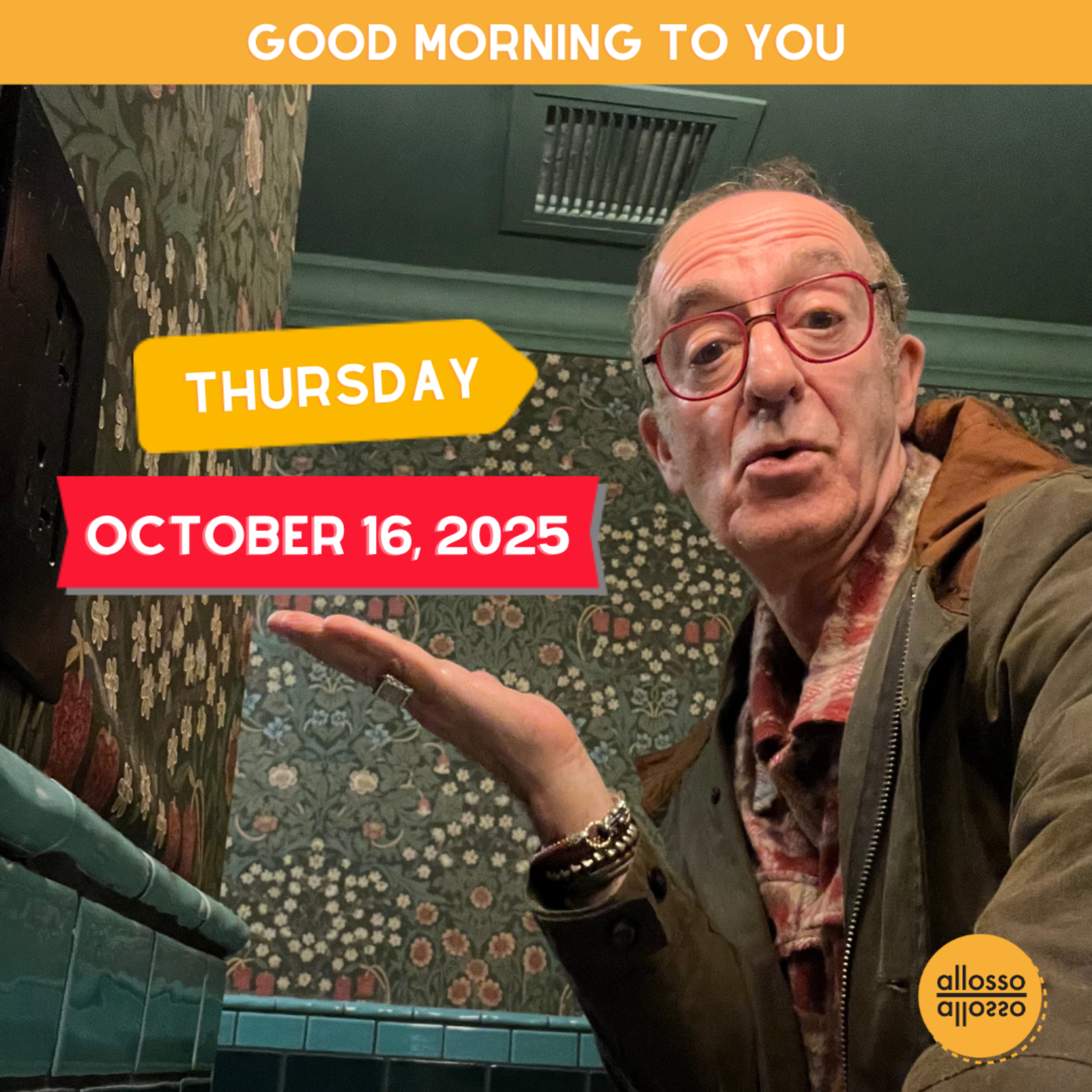 Be you on your best day!: Thursday, October 16, 2025