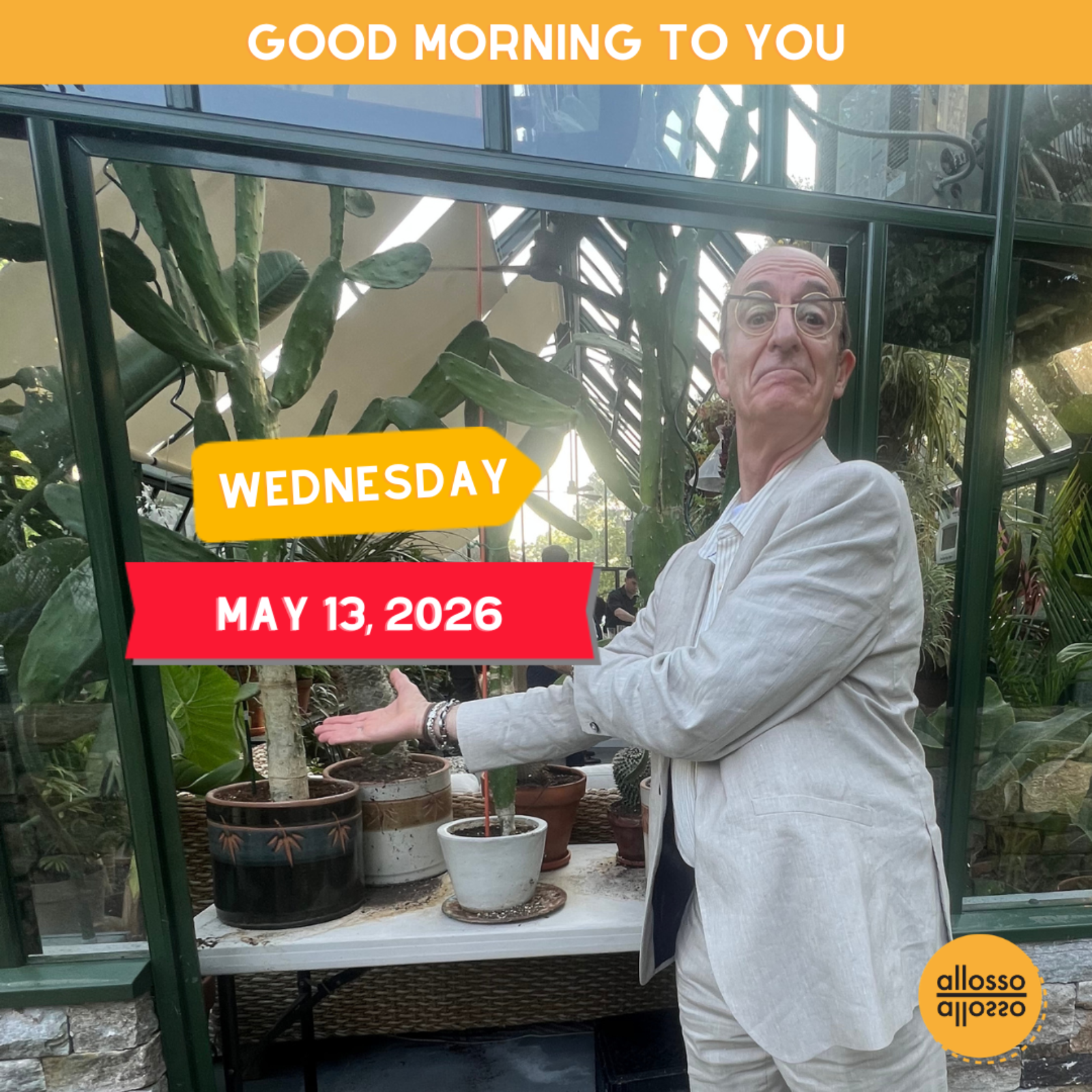 Act with kindness!: Wednesday, May 13, 2026