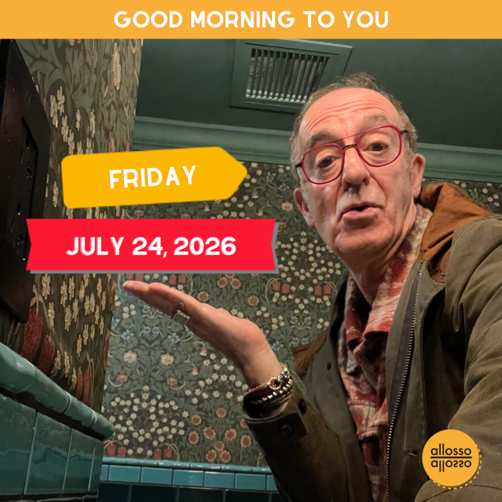 Get pumped up today!: Friday, July 24, 2026 episode artwork