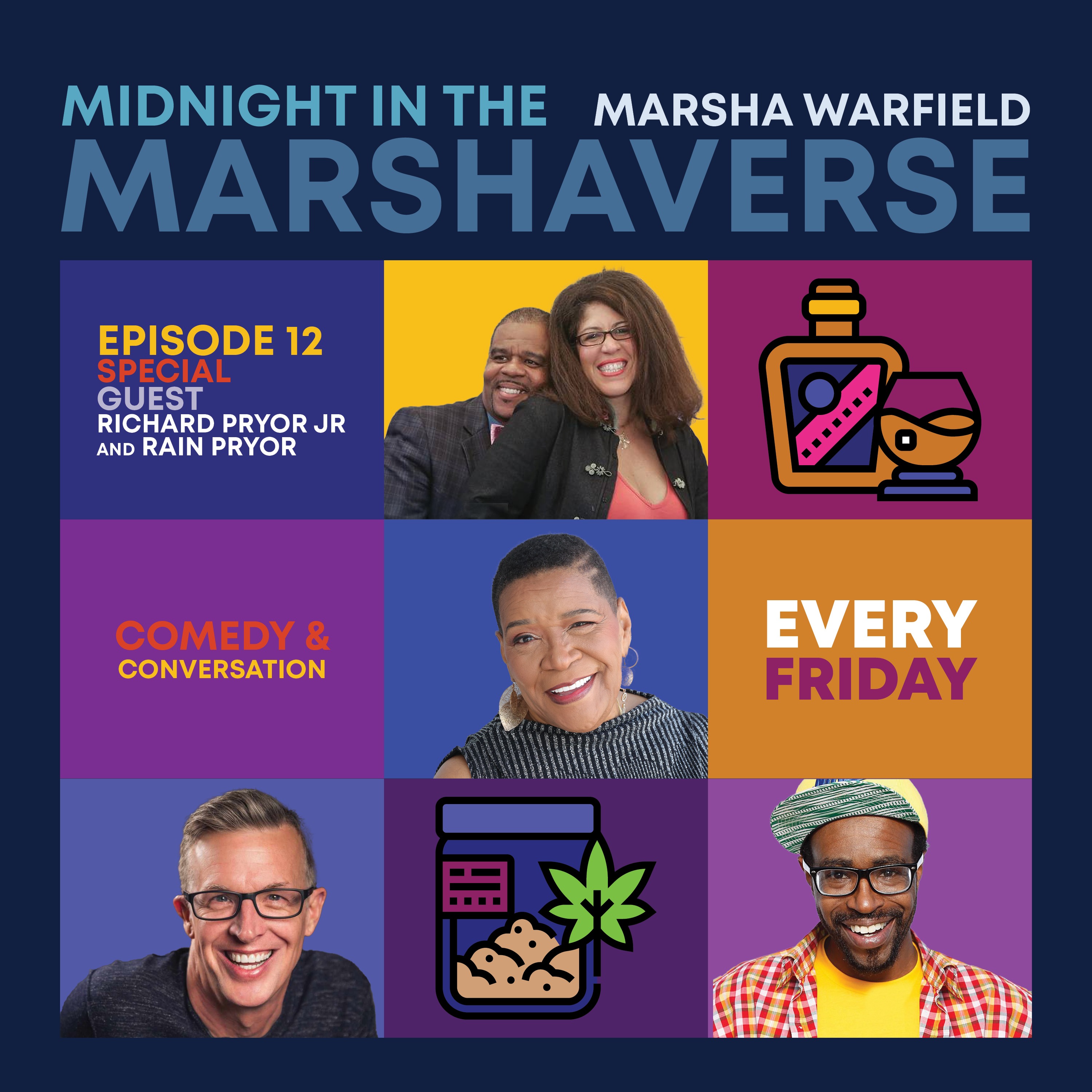 Midnight in the Marshaverse - Ep. 12 (Richard Pryor Jr and Rain Pryor)