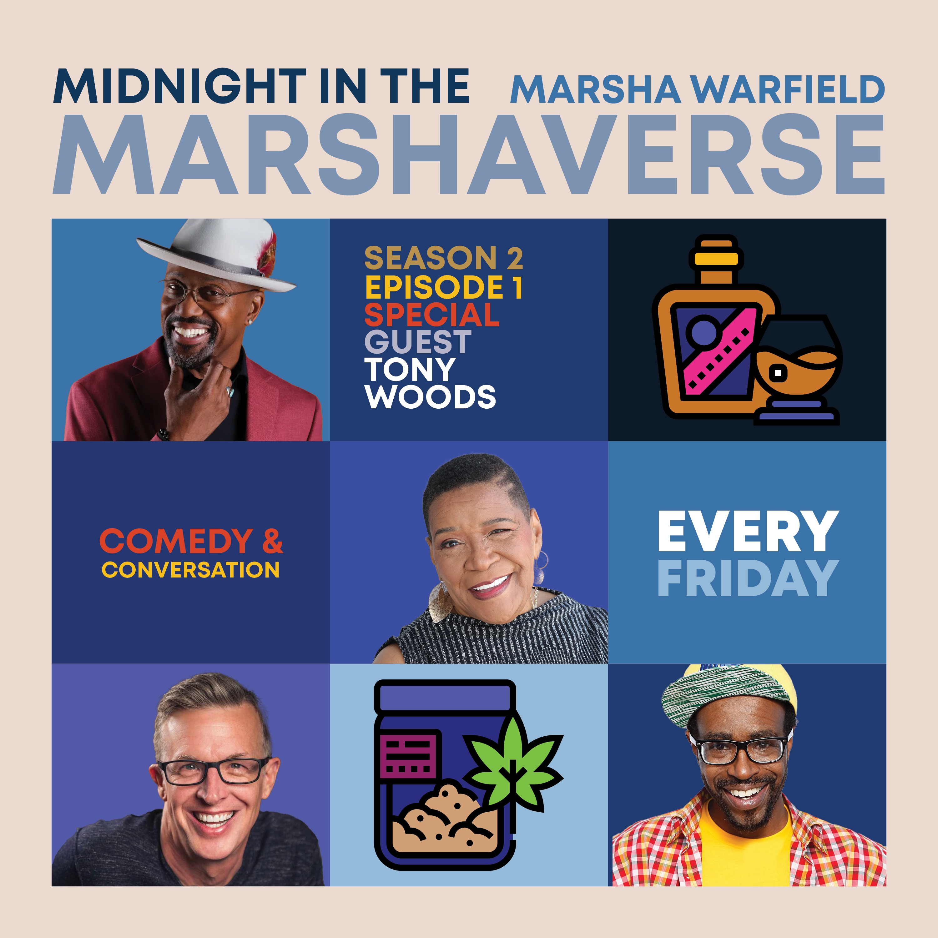 Midnight in the Marshaverse - Se2 Ep 1  "America Needs A Good Talkin' To" w/ Tony Woods