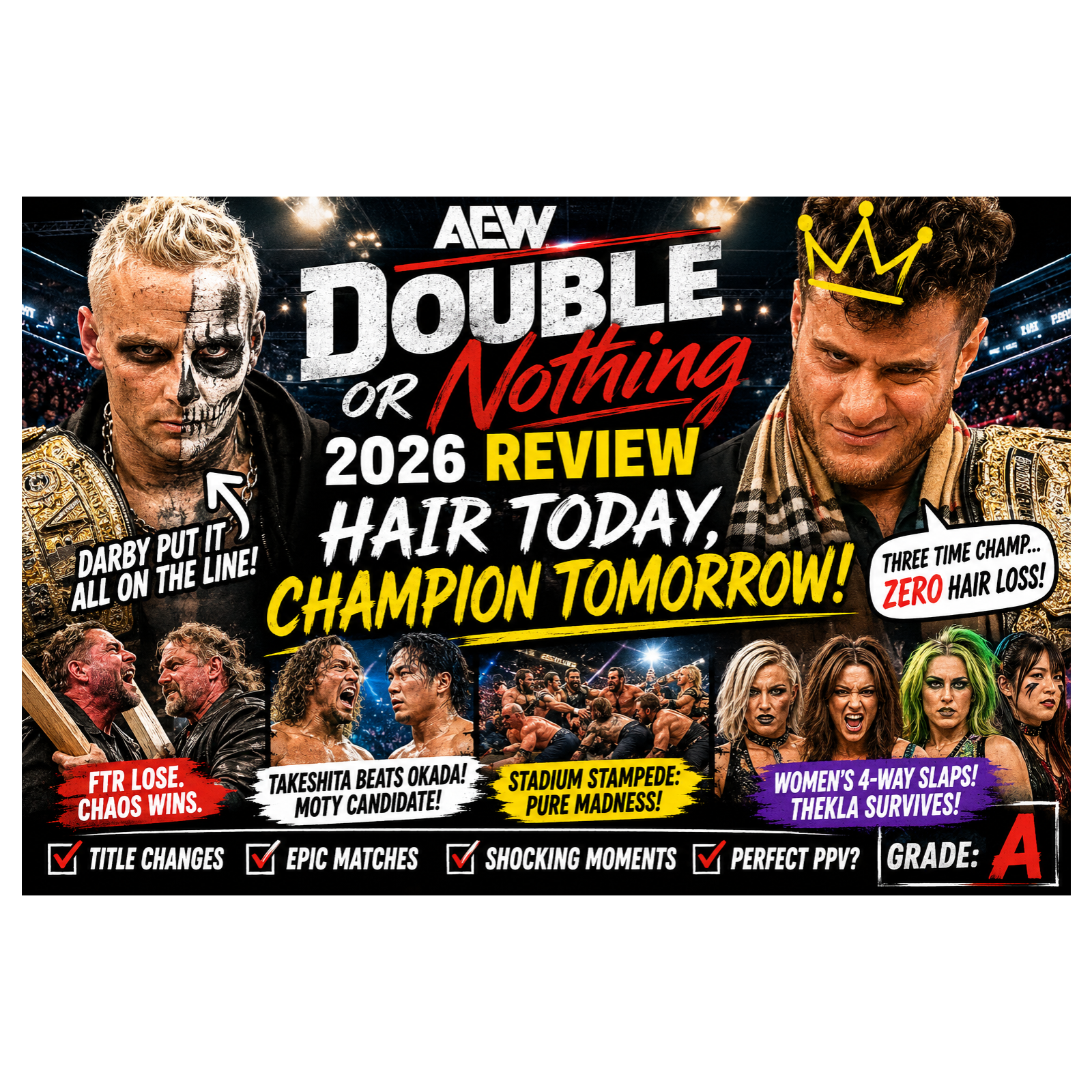 AEW Double or Nothing Review 2026 episode artwork