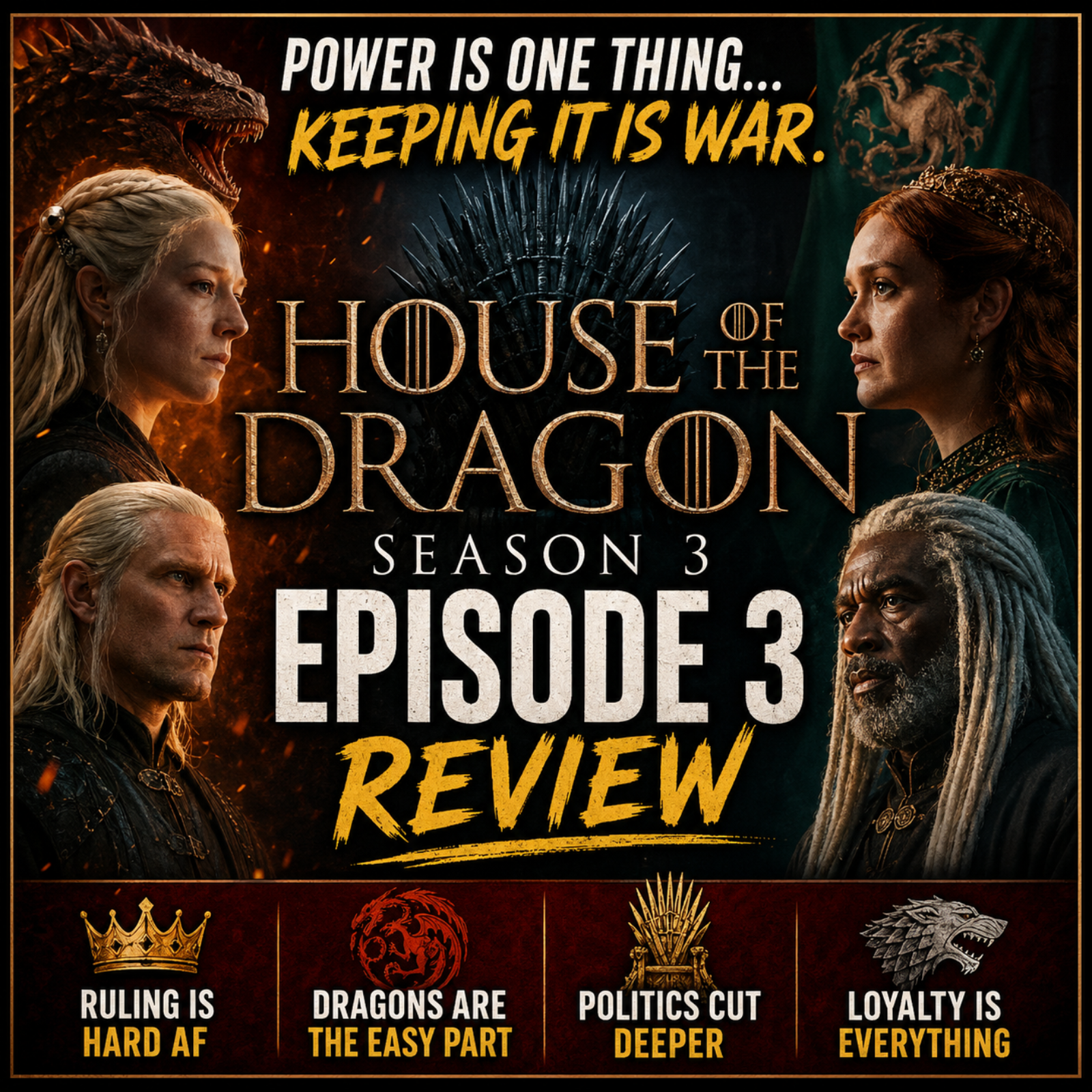 Fire, Blood, .... and Questionable Decision Making episode artwork