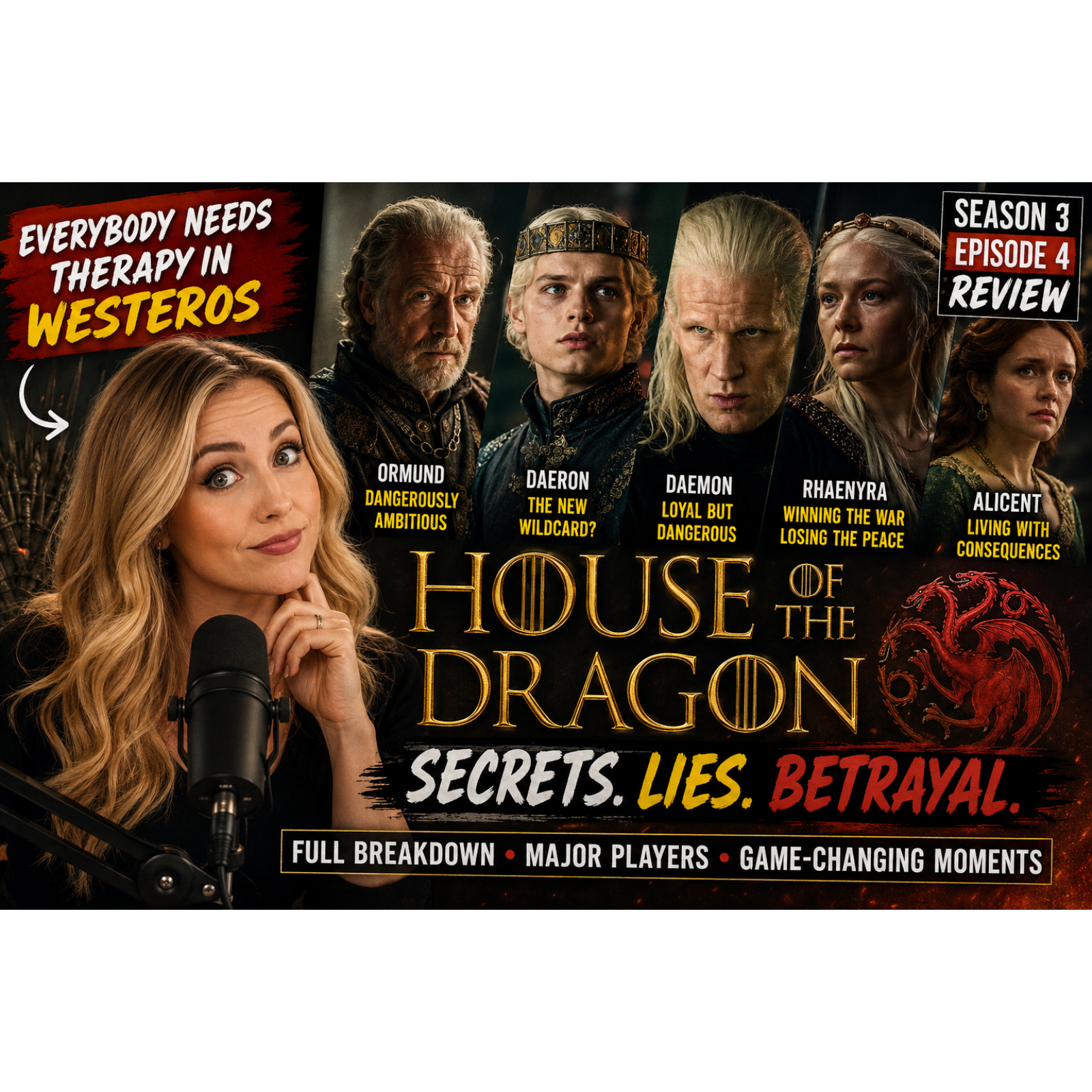 Everybody Needs Therapy in Westeros: House of the Dragon Review episode artwork