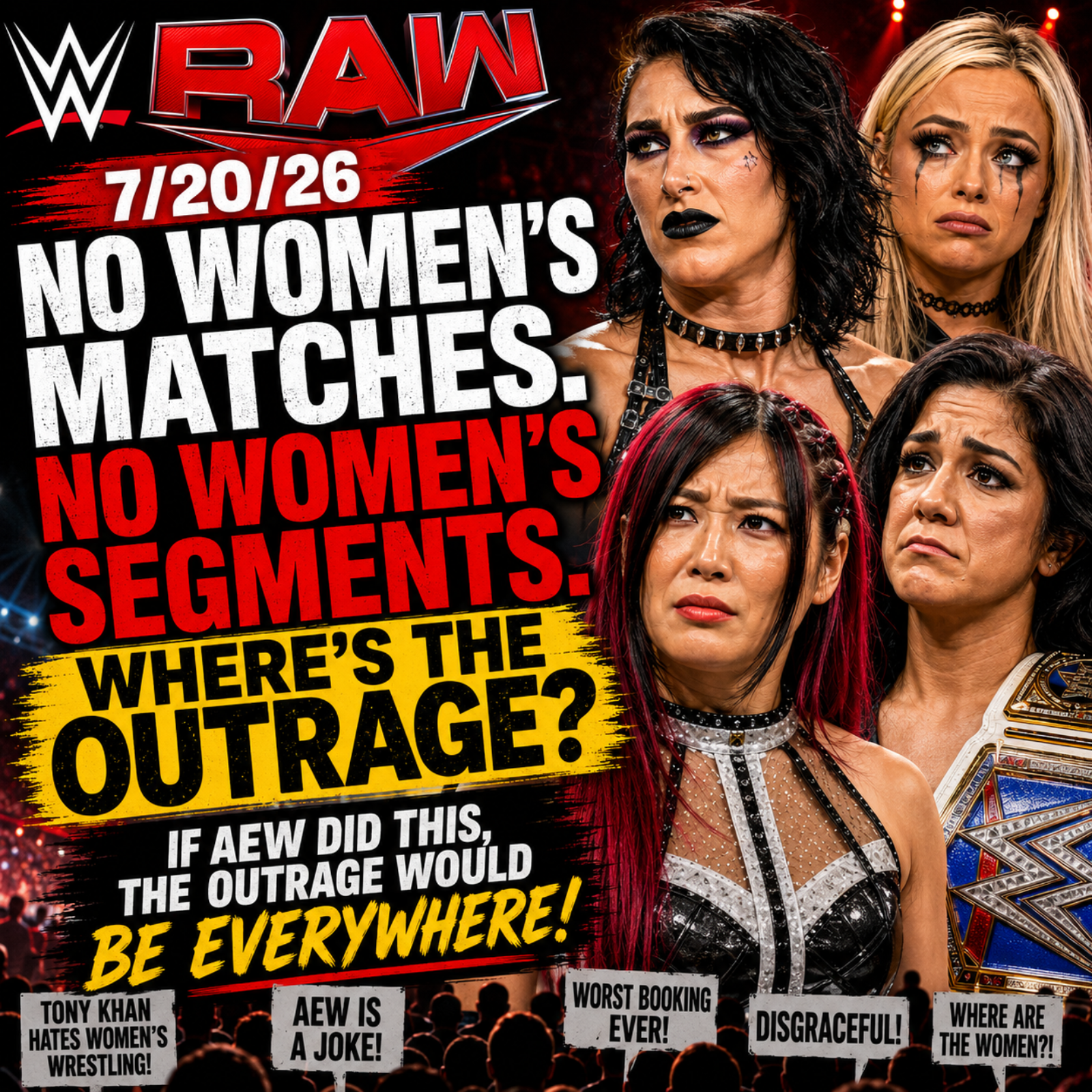 No Women's Matches No Women's Segments If AEW Had Done This..... episode artwork