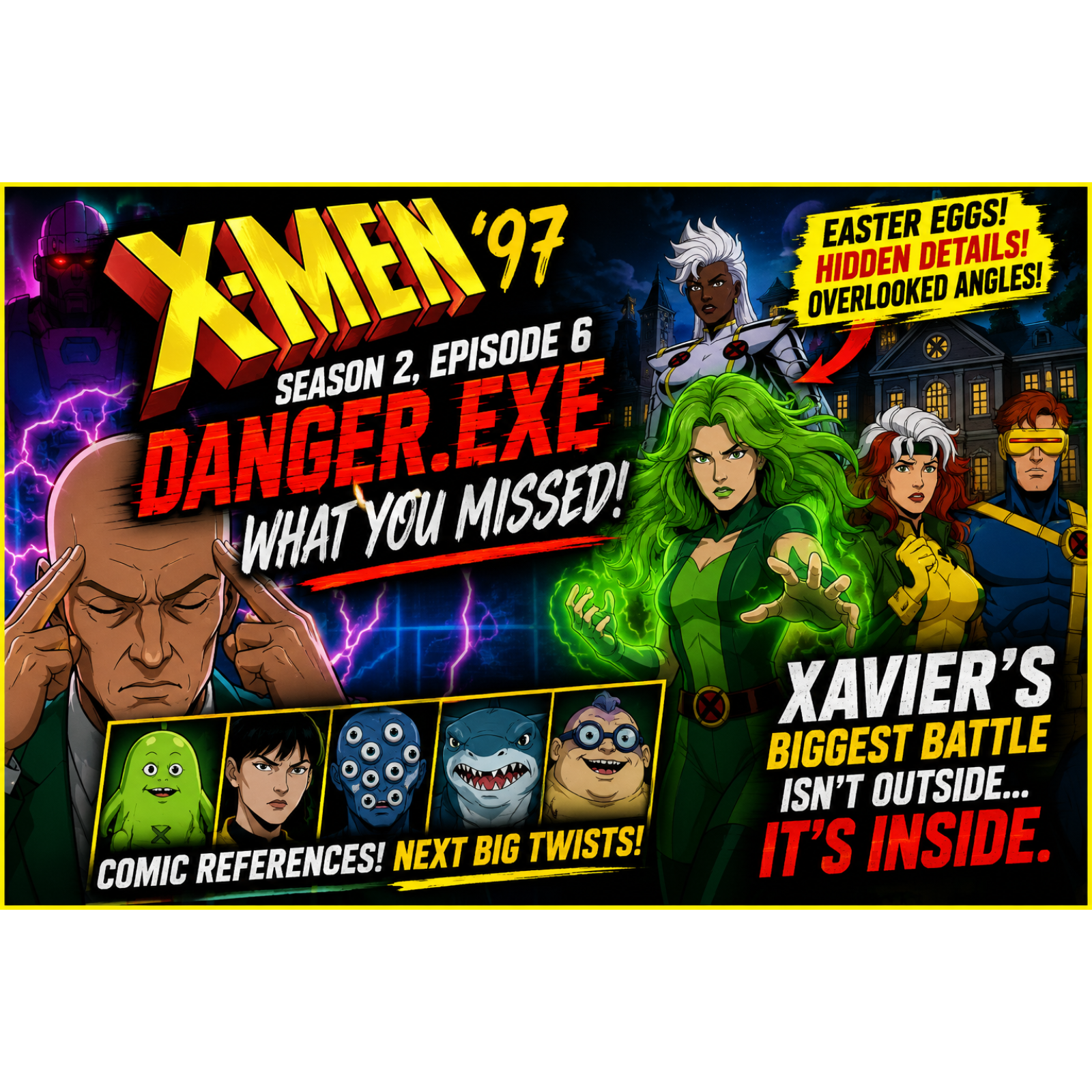 The Danger Room Was Never the Point: What X-Men '97  Was Really Trying to Tell You episode artwork