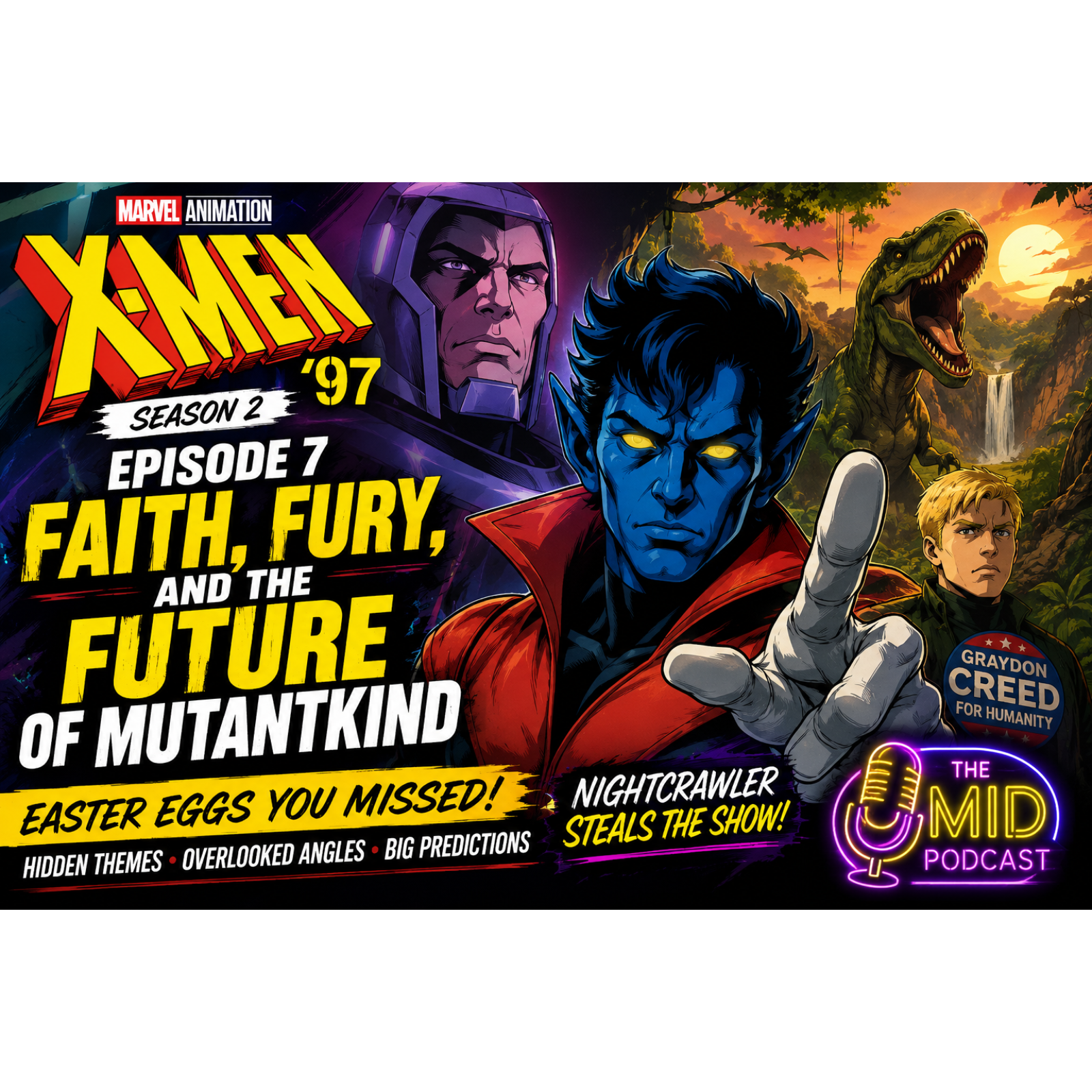 Faith, Fury, and the Future of Mutantkind: The Hidden Genius of X-Men '97 episode artwork