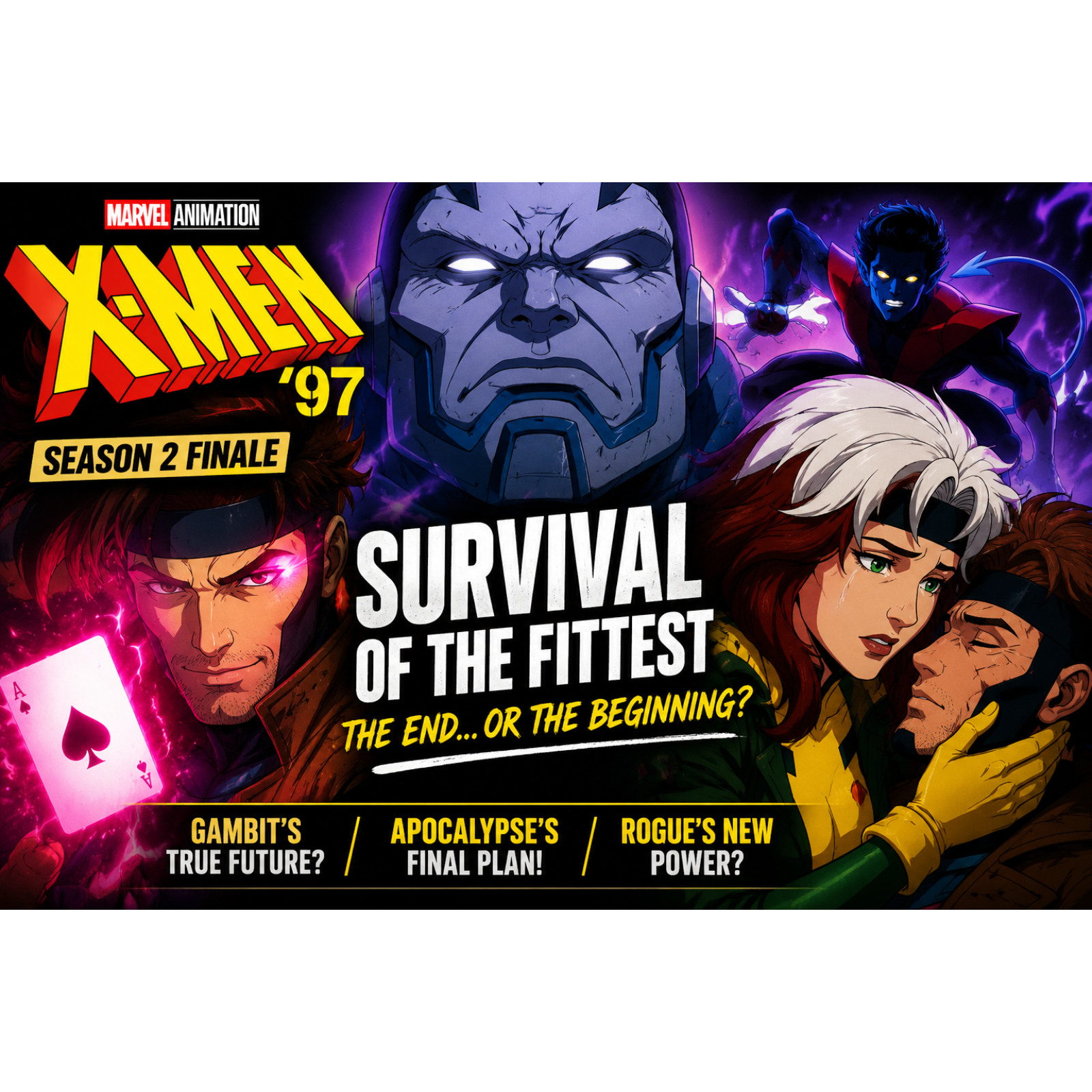 Survival of the Fittest? Sir, Nobody Here Is Emotionally Fit in X-Men episode artwork