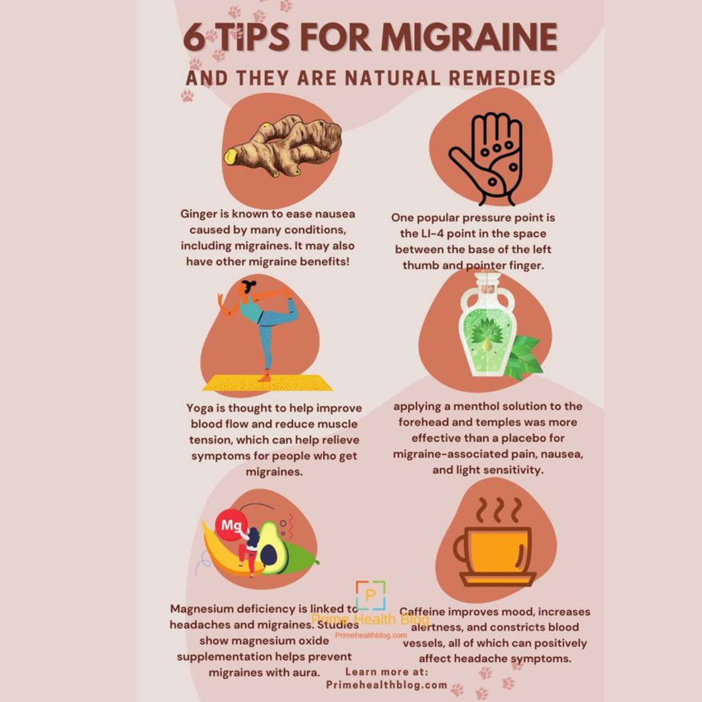 6 Natural ways to Cure Migraine Headaches